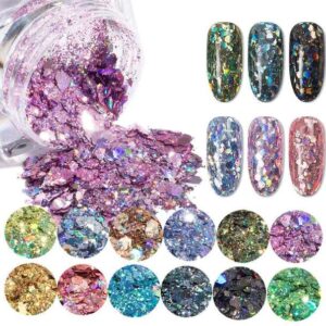 12 SET OG CHUNKY NAIL ART