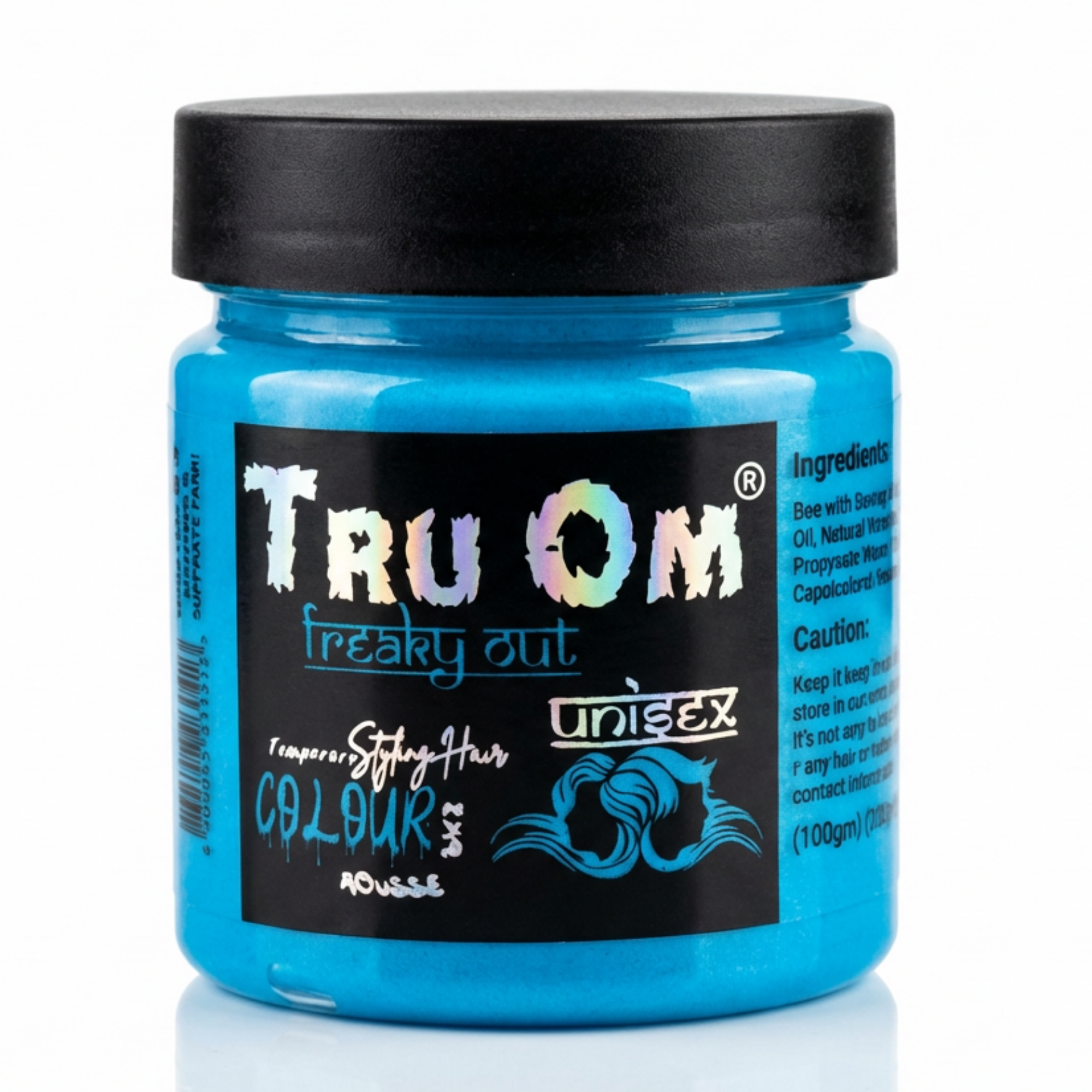 Sky Blue Hair Coloring Wax - Image 2