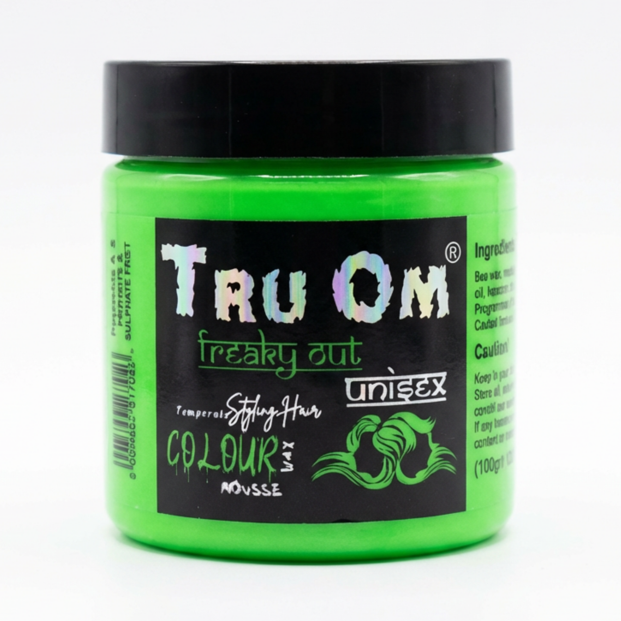 Neon Green Hair Coloring Wax - Image 2
