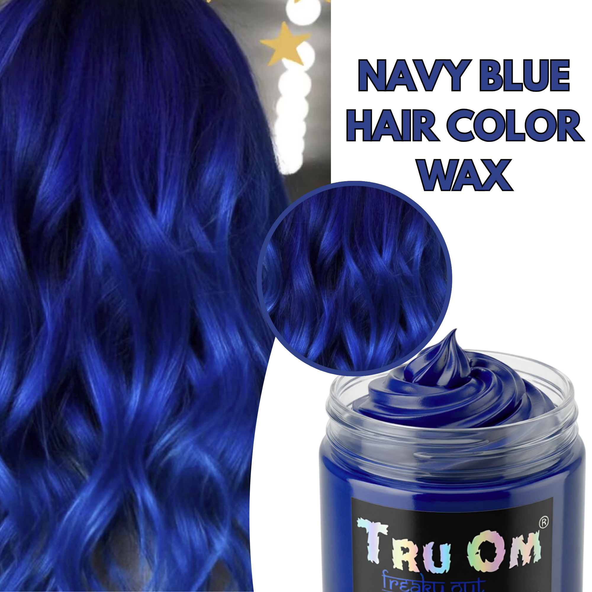 Blue Hair Coloring Wax - Image 3