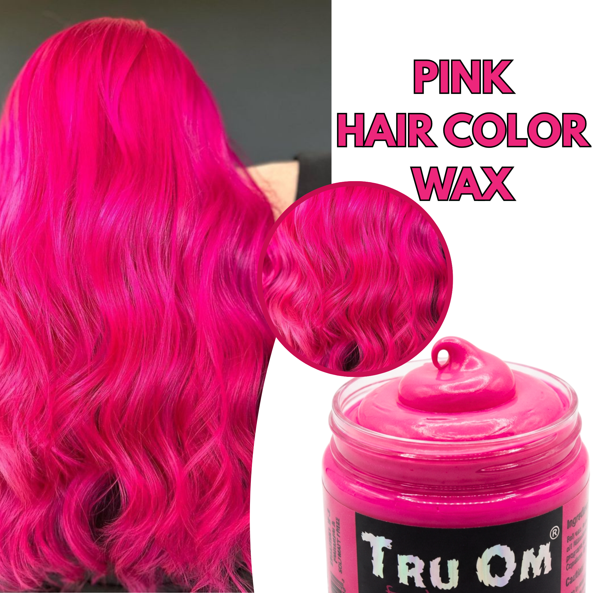 Pink Hair Coloring Wax - Image 3
