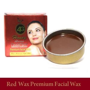 Red wax facial