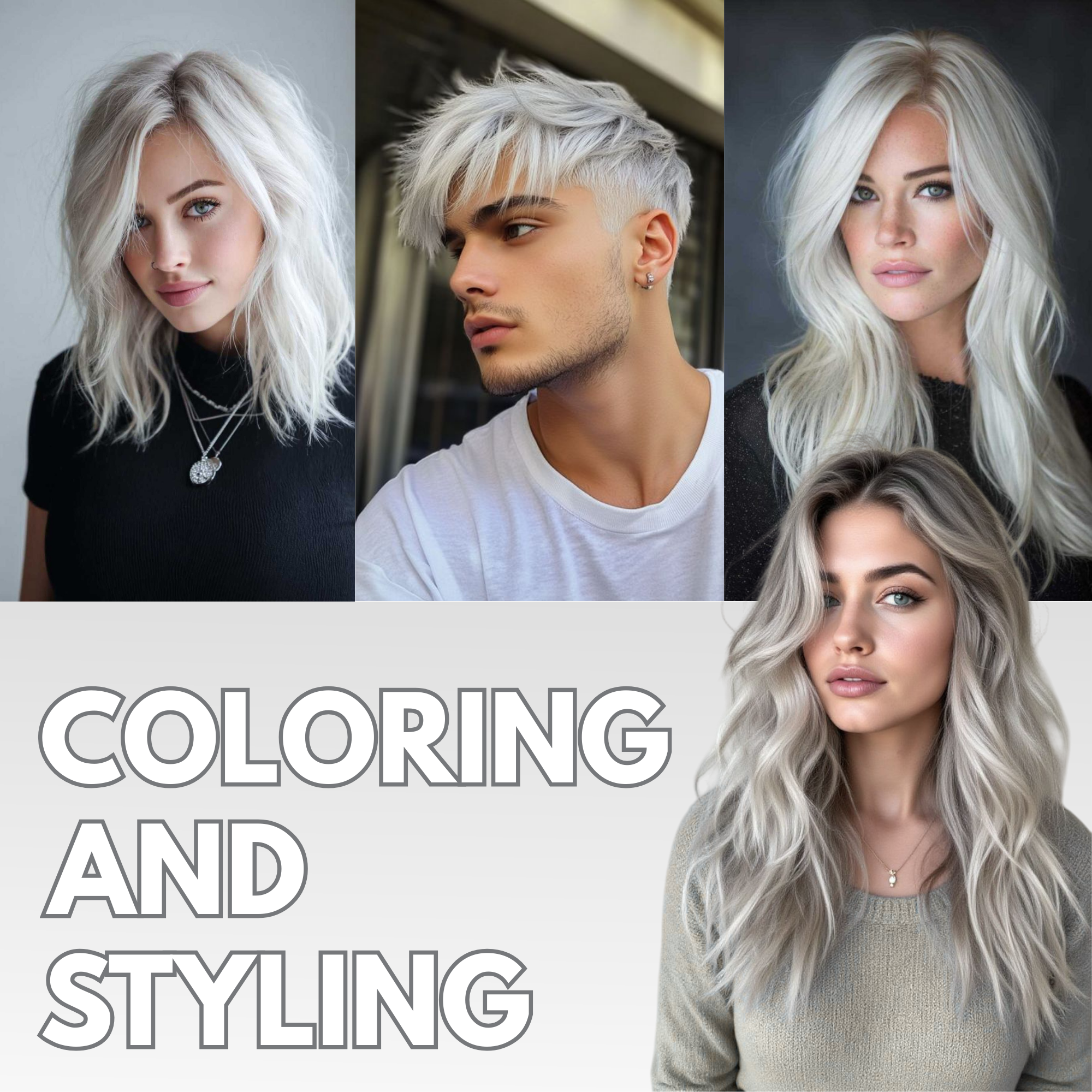 White Hair Coloring Wax - Image 5