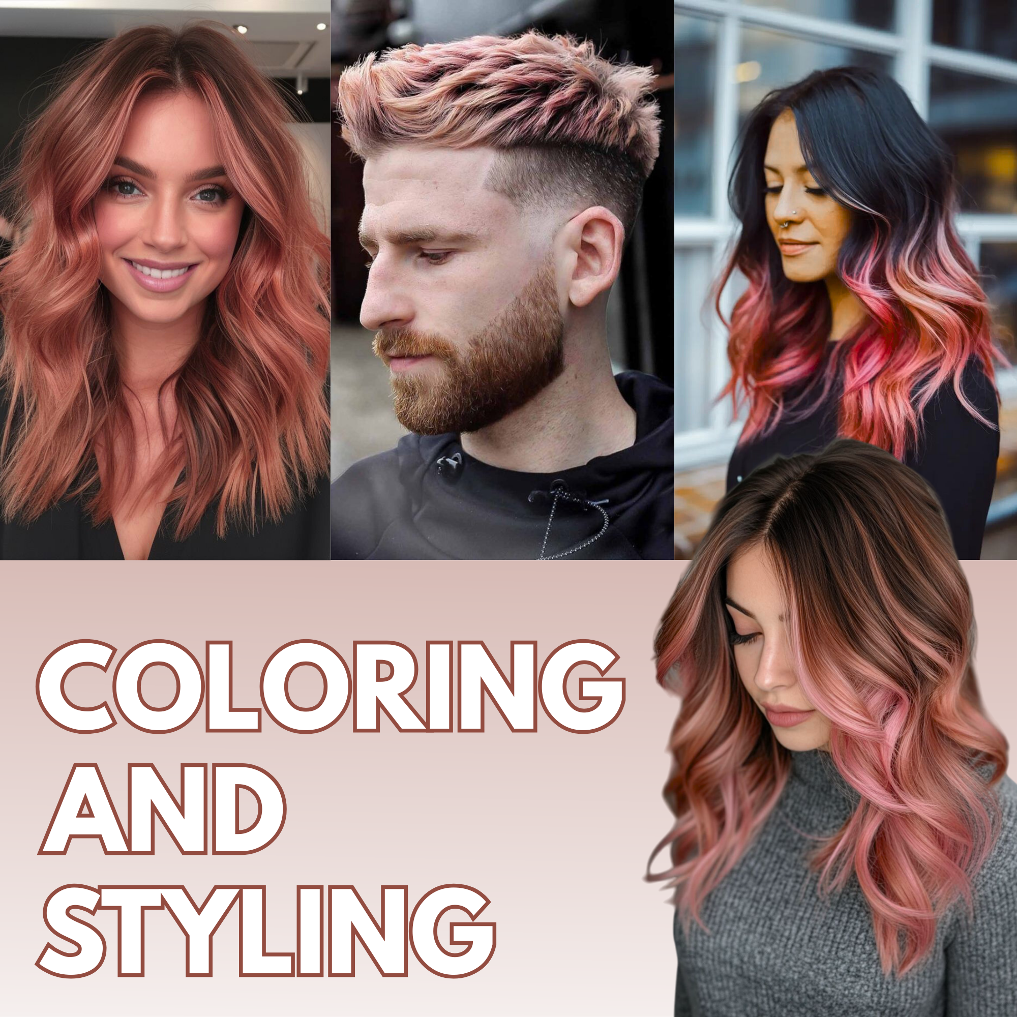 Rose Gold Hair Coloring Wax - Image 5