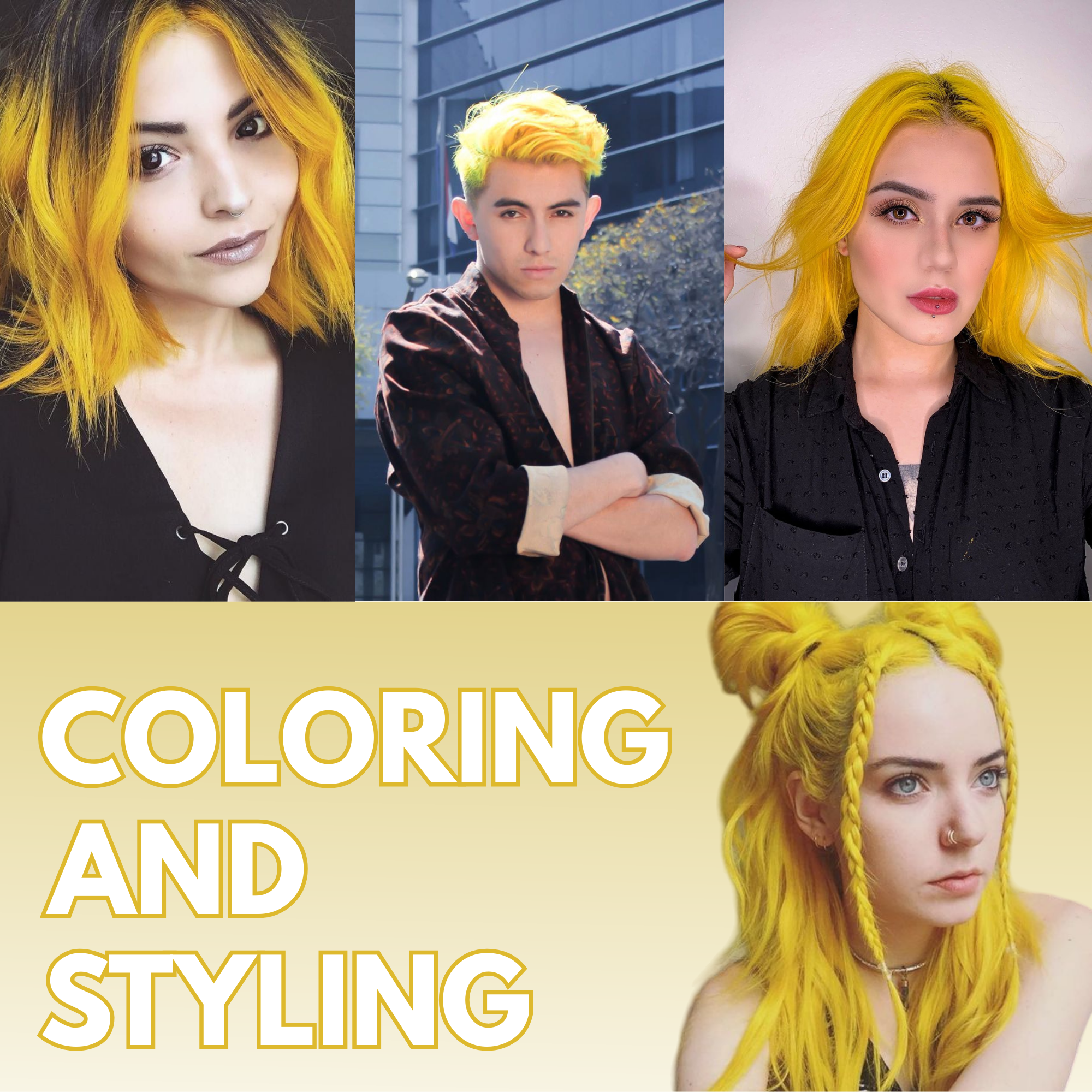 Yellow Hair Coloring Wax - Image 4