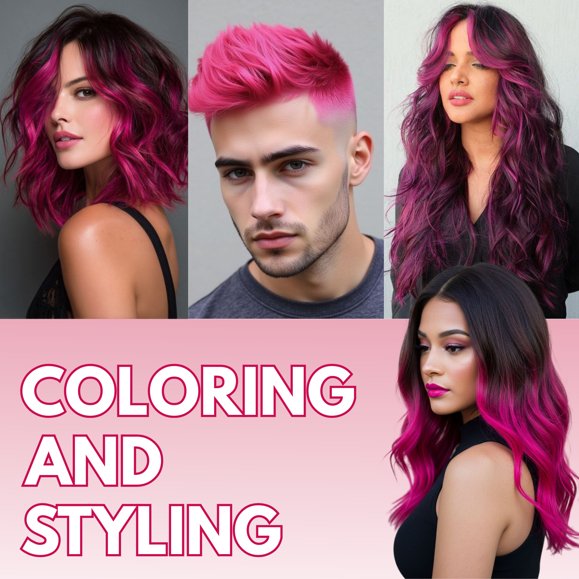 Pink Hair Coloring Wax - Image 5