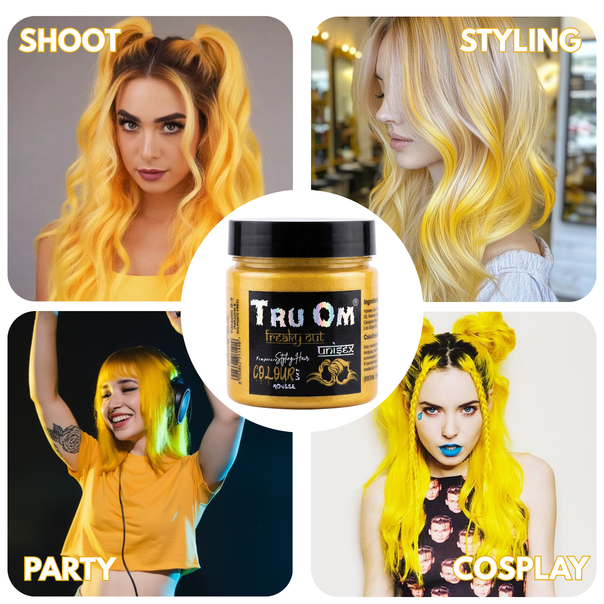 Golden Hair Coloring Wax - Image 5