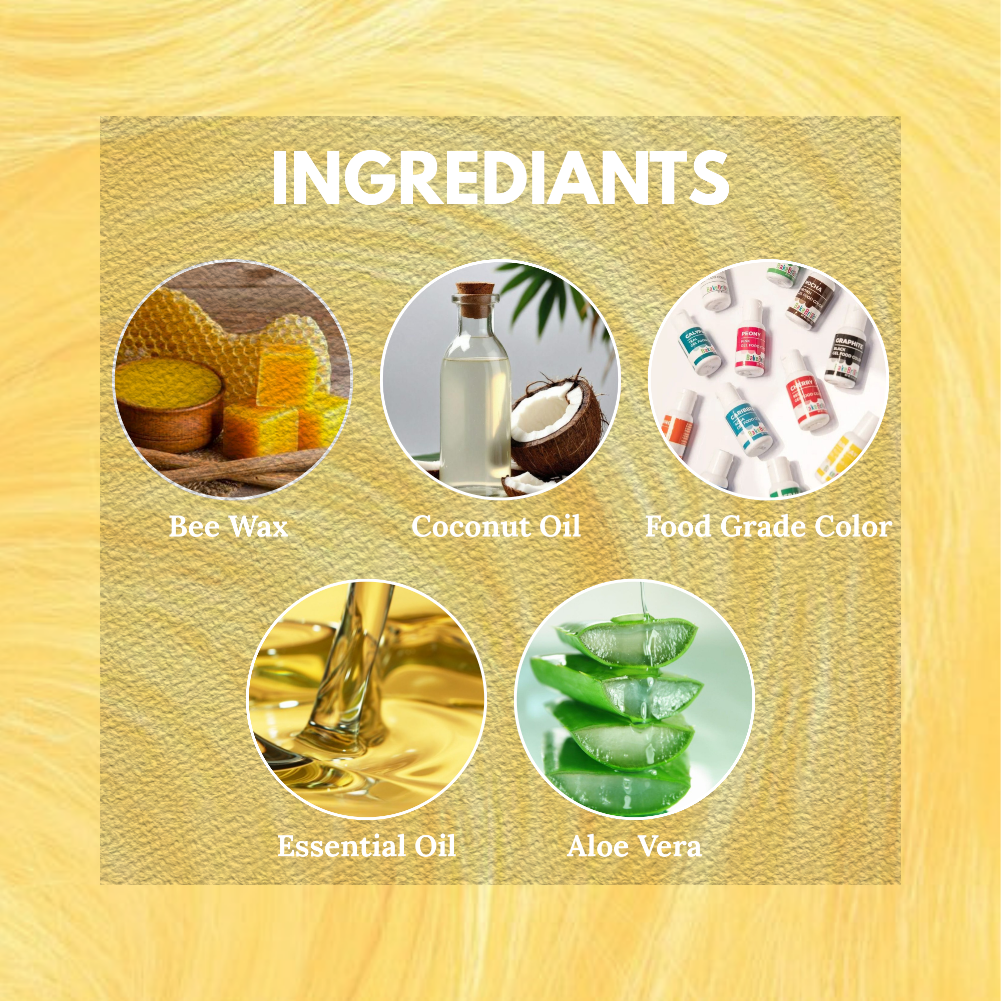 Yellow Hair Coloring Wax - Image 6