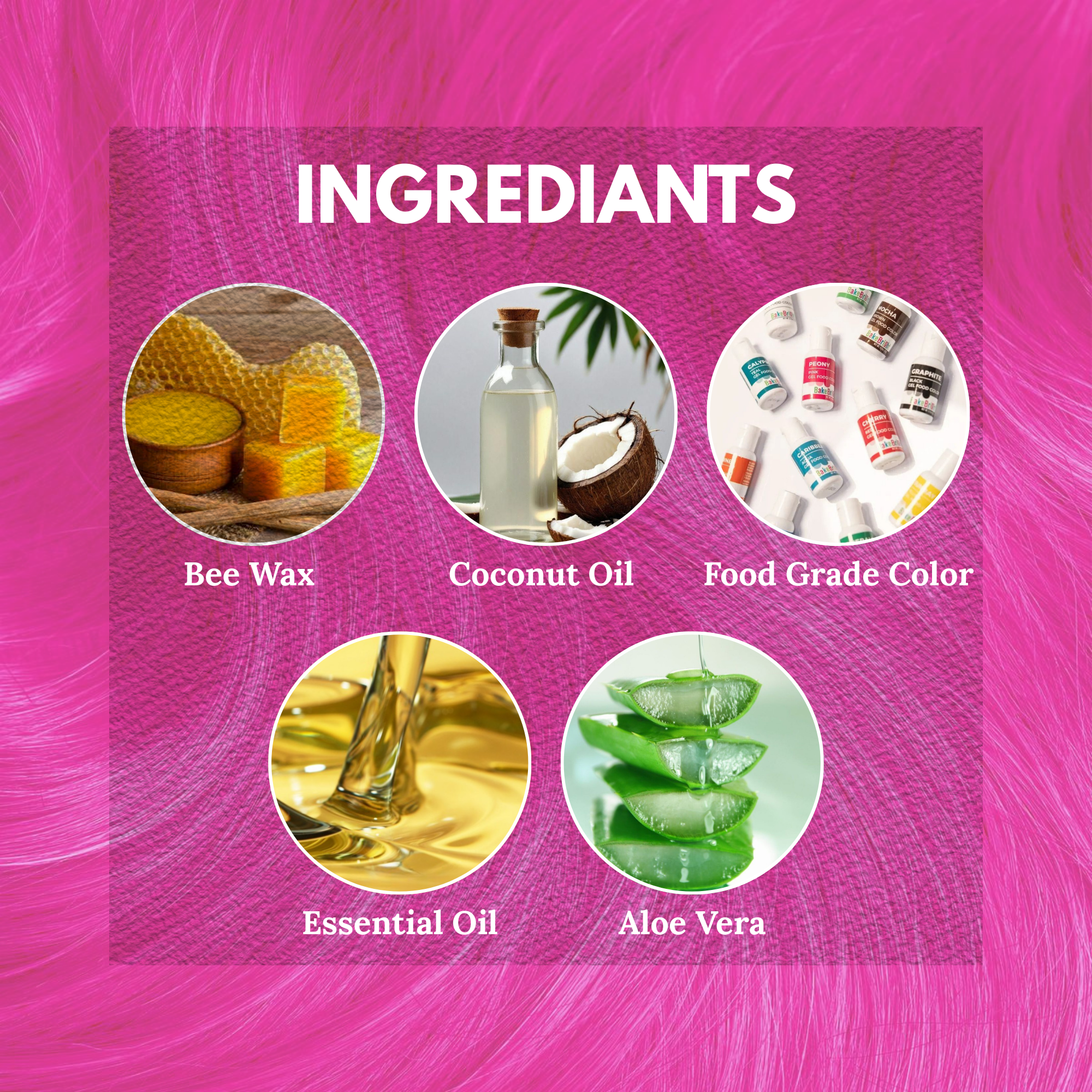 Pink Hair Coloring Wax - Image 7