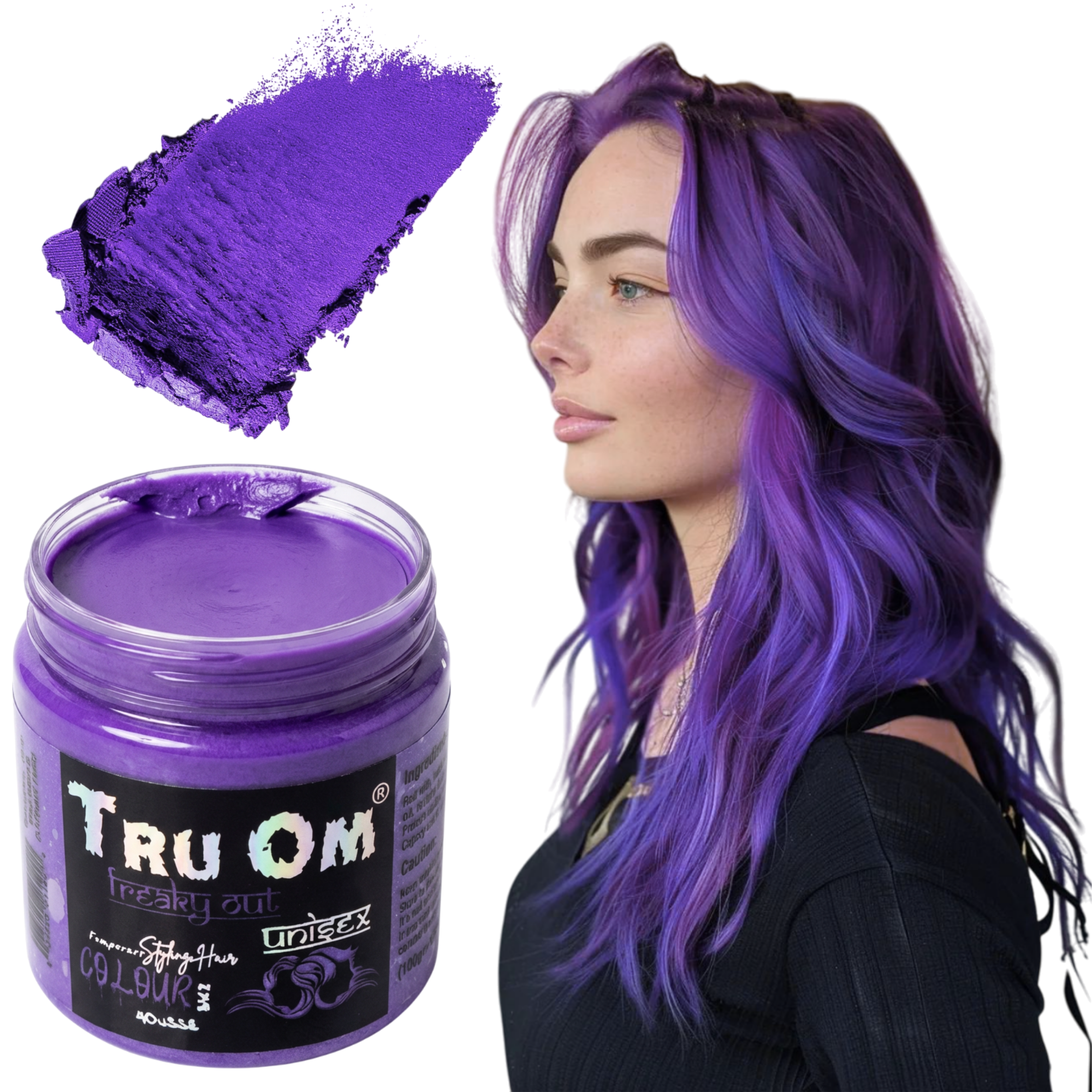 Purple Hair Coloring Wax - Image 7