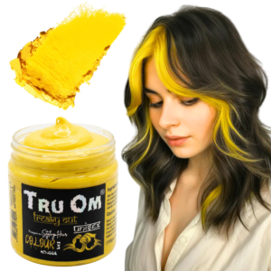 Yellow Hair Coloring Wax