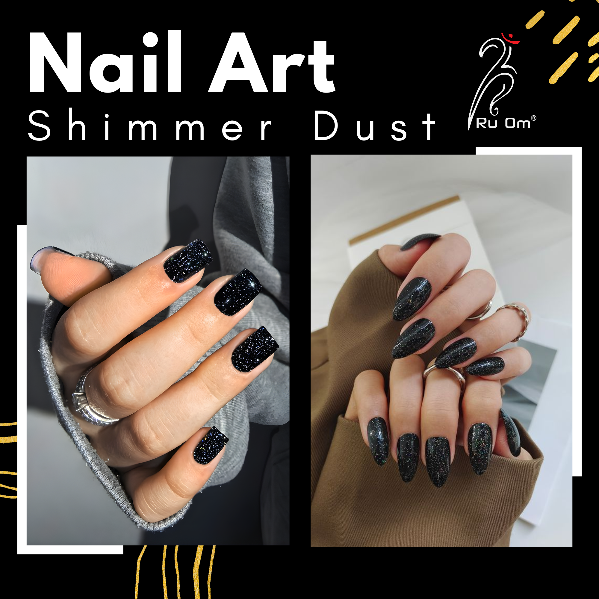 Black Shimmer Dust - Image 3