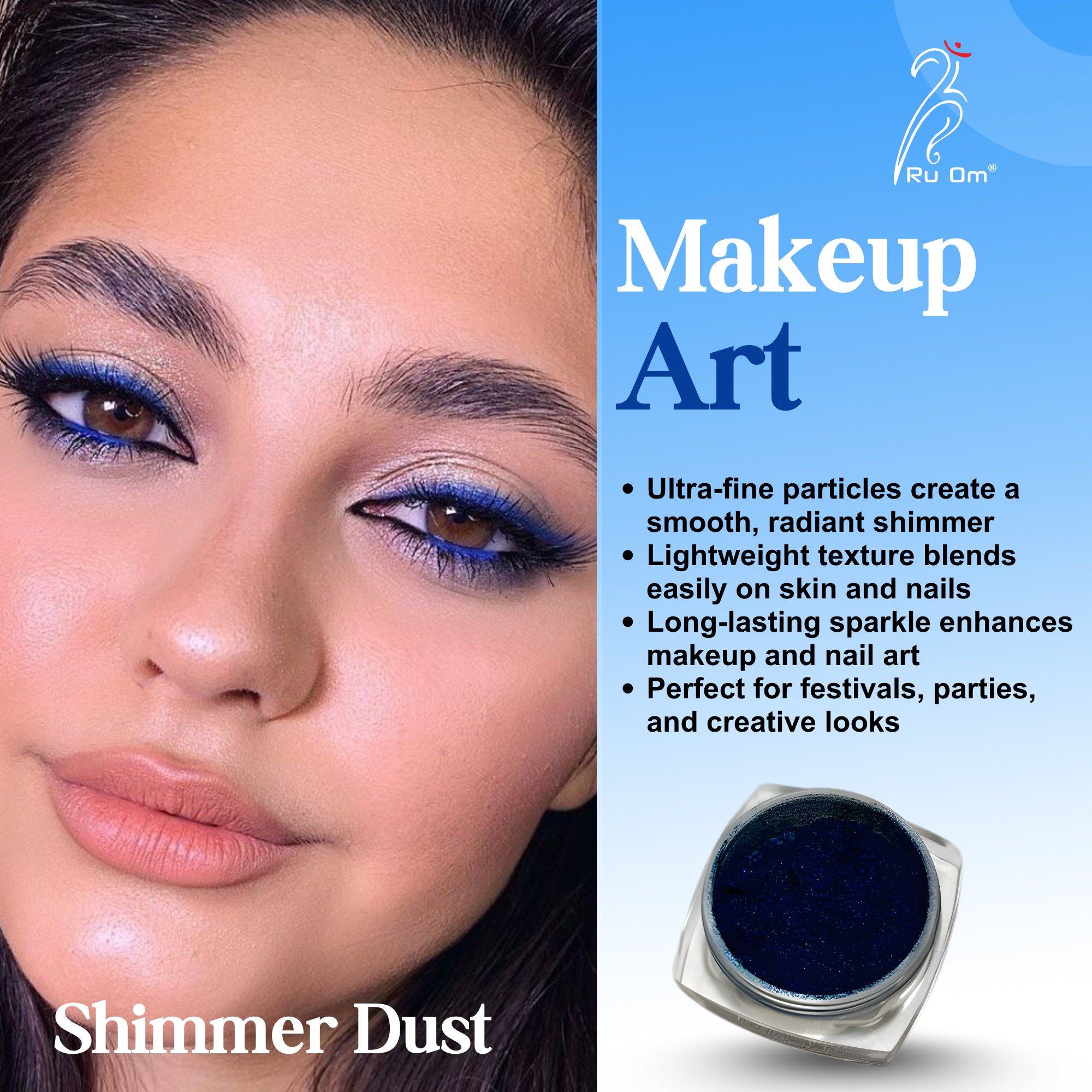 Shimmer Dust Blue - Image 5