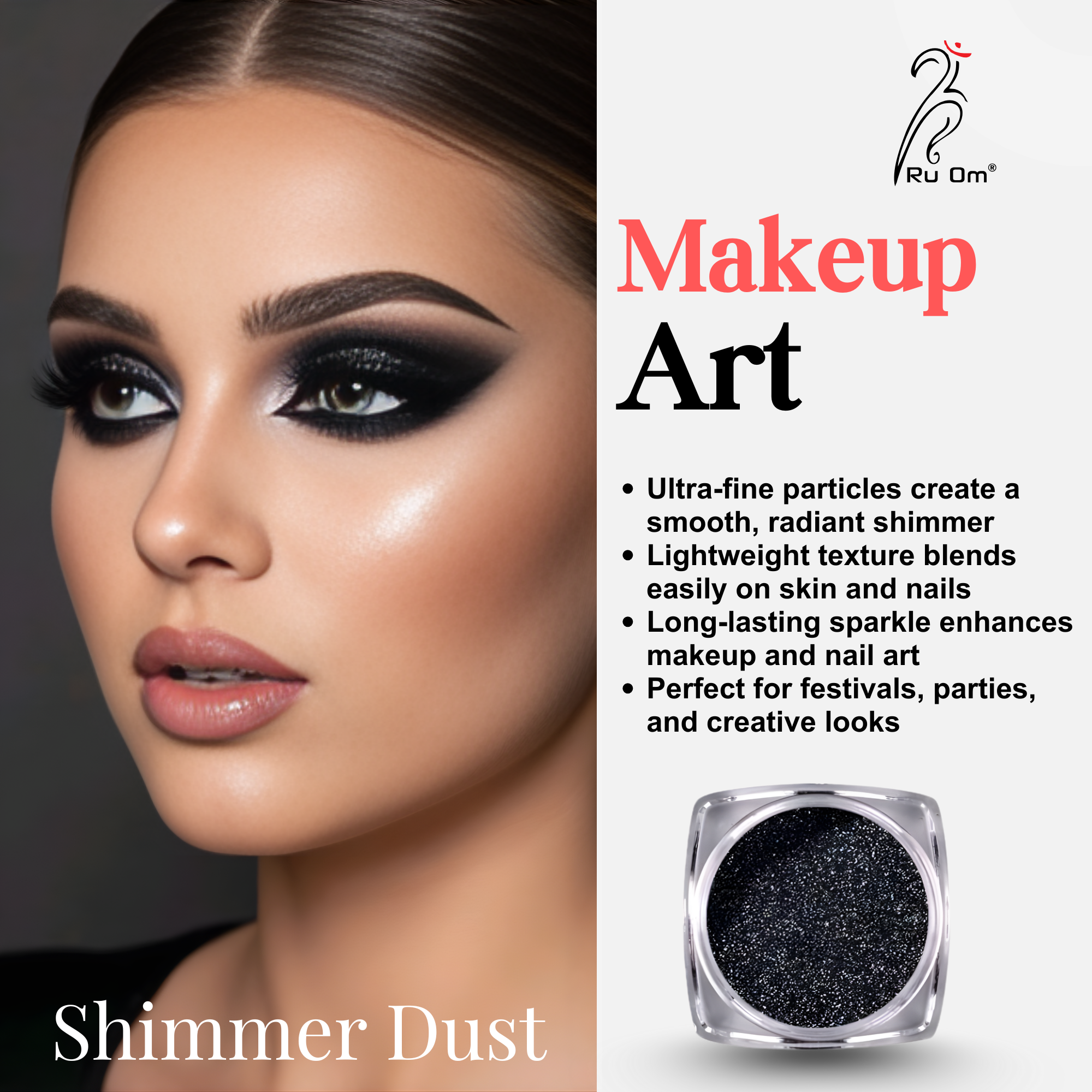 Black Shimmer Dust - Image 5