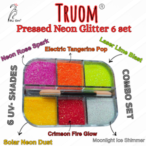 Pressed Neon Glitter 6 Set