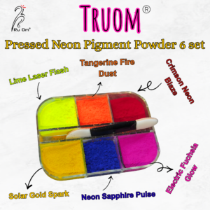 Pressed Neon Pigment Powder 6 Set