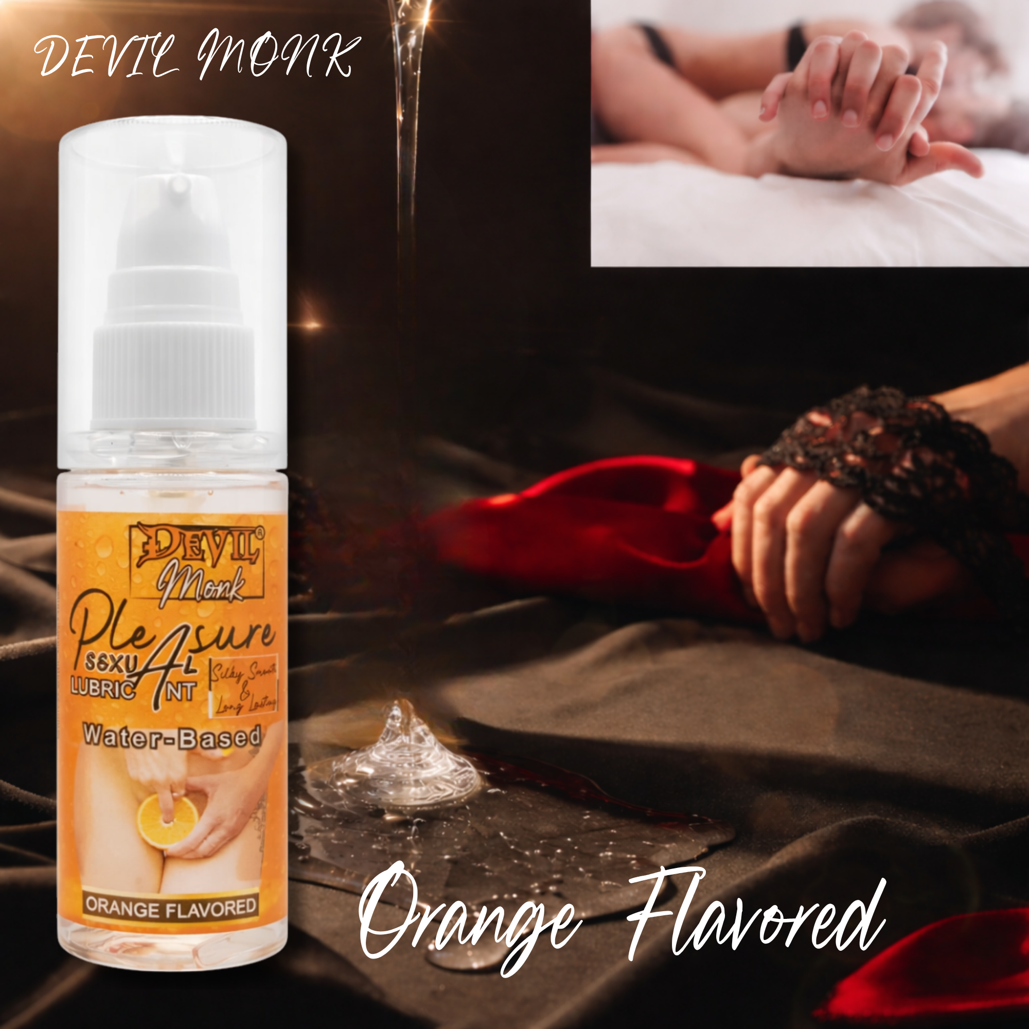 Devil Monk Orange Lube | Water-based Lubricant - Image 4