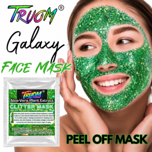 Aloe - Vera Plant Extract Glitter Mask