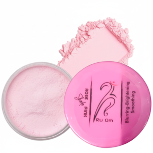 TRUOM Pink Color Compact Powder 30g | Smooth Matte Finish & Oil Control