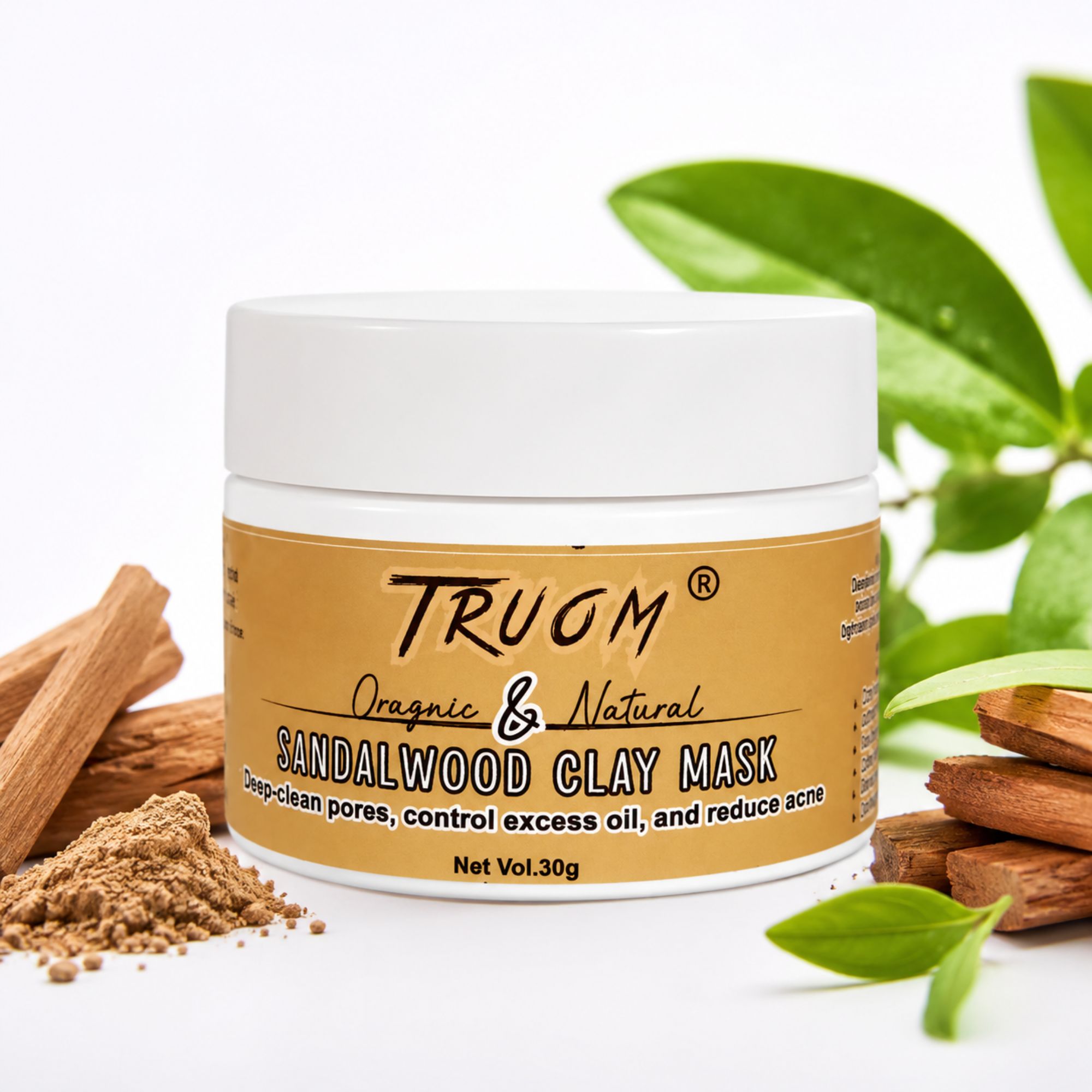 Sandalwood Clay Mask