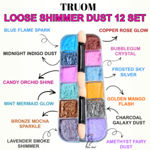 Loose Shimmer Dust 12 Set