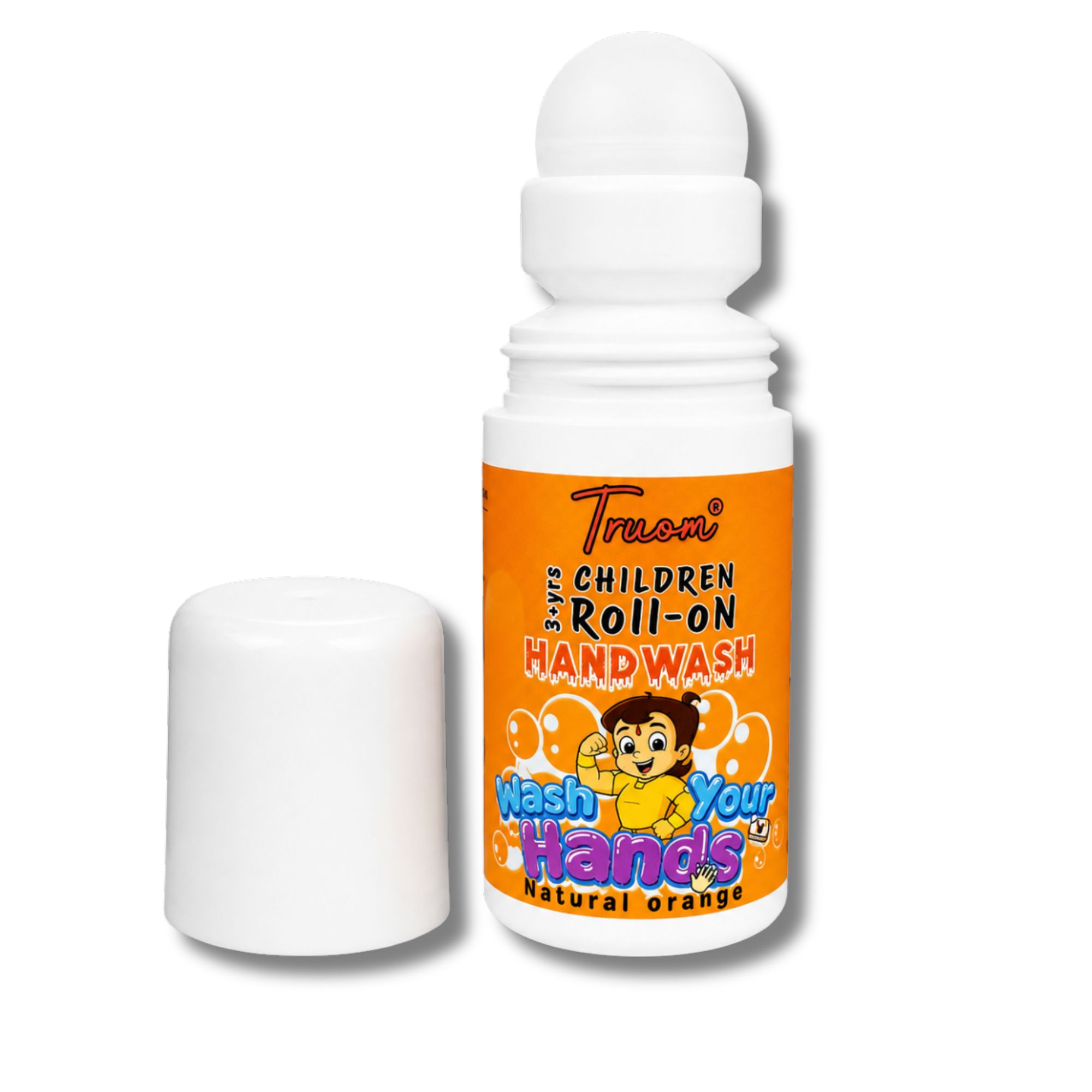Children Roll-On Handwash Natural Orange - Image 2