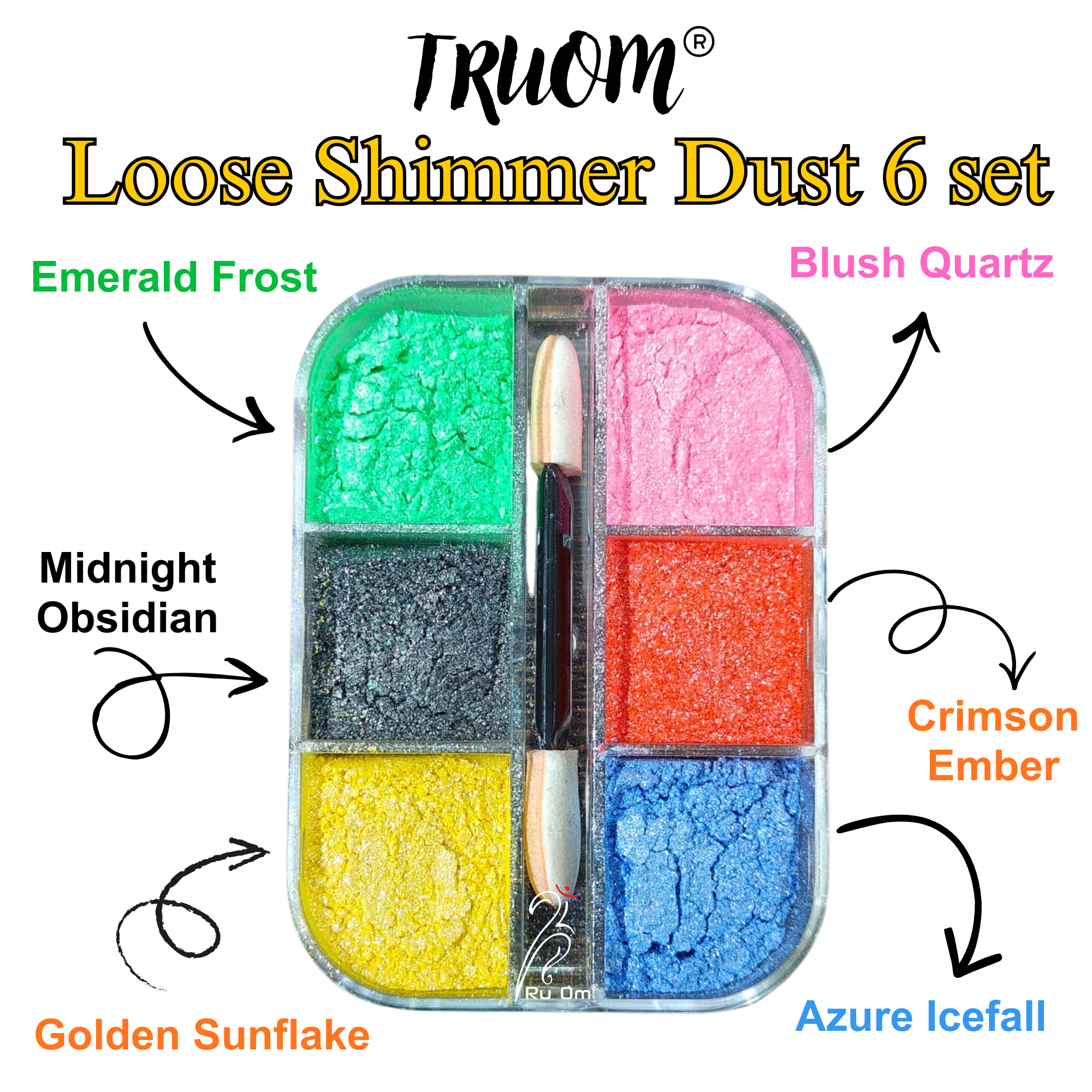 Loose Shimmer Dust 6 Set