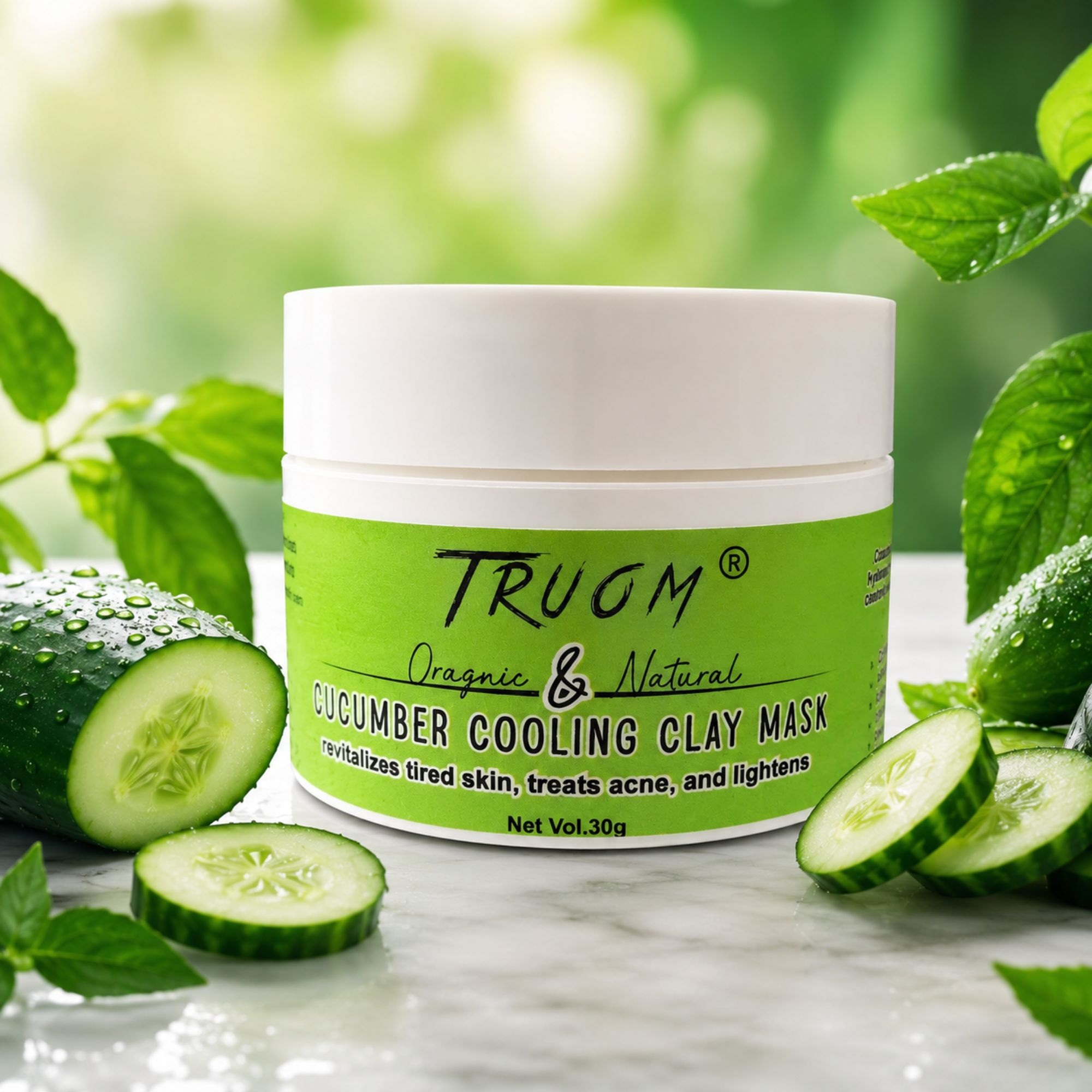 Cucumber Cooling Clay Mask - Image 3