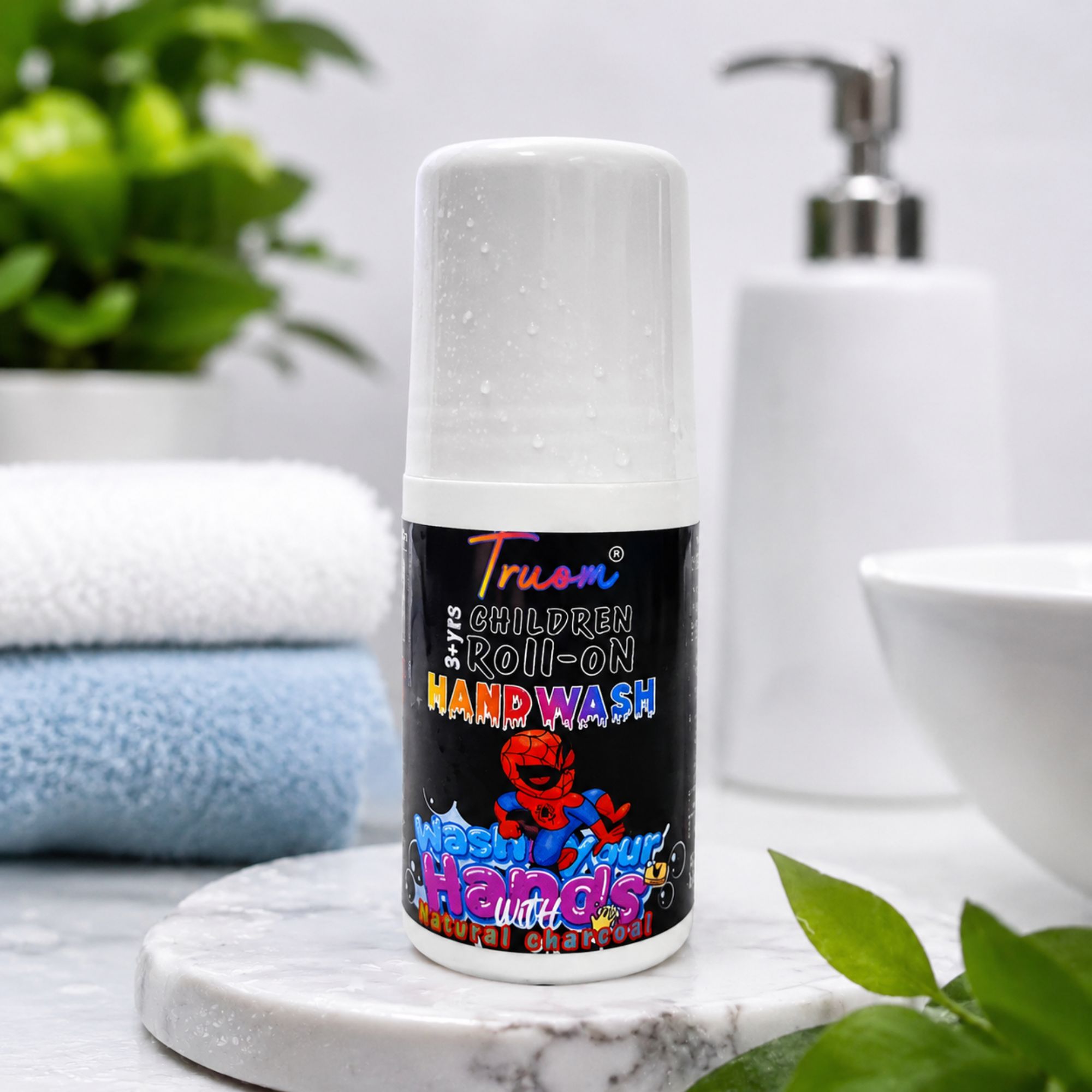 Children Roll-On Handwash Natural Charcoal