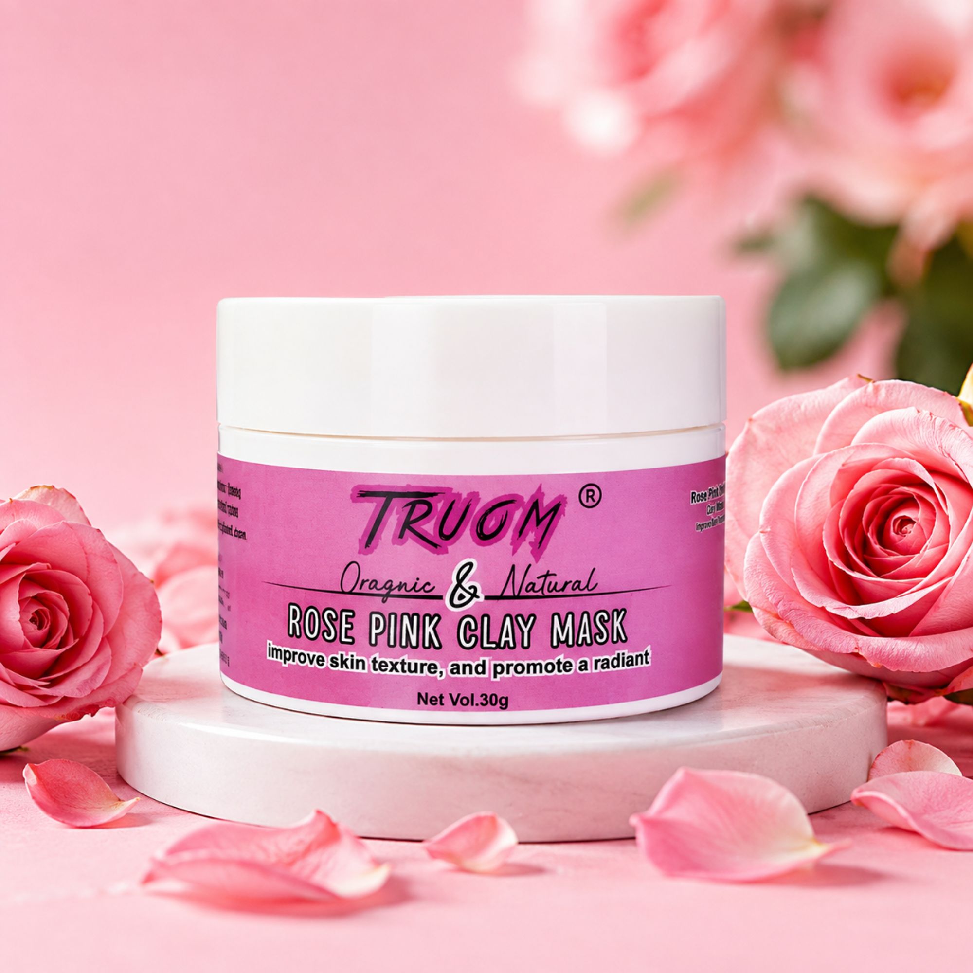 Rose Pink Clay Mask - Image 2