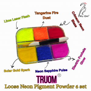 Loose Neon Pigment Powder 6 set