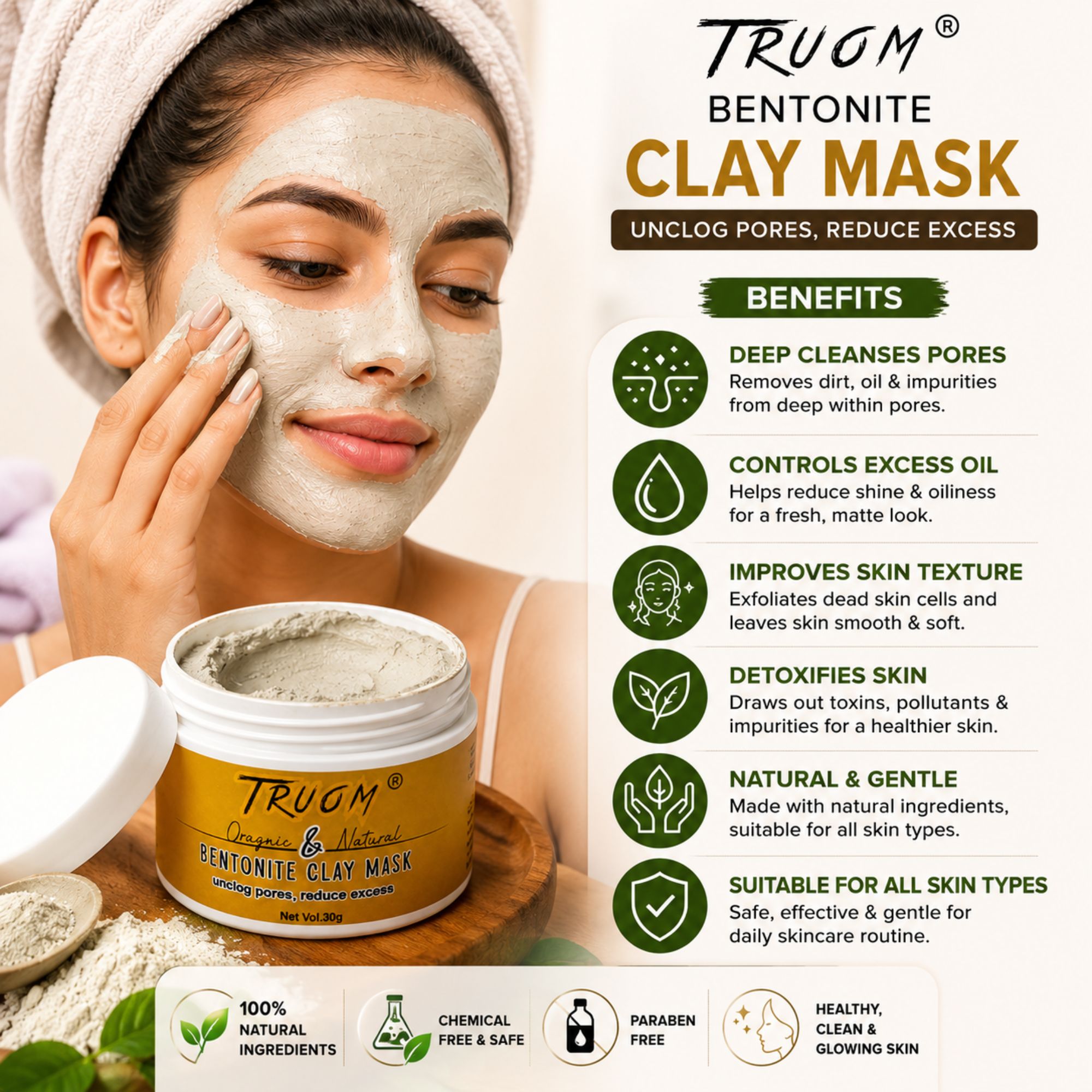Bentonite Clay Mask - Image 3