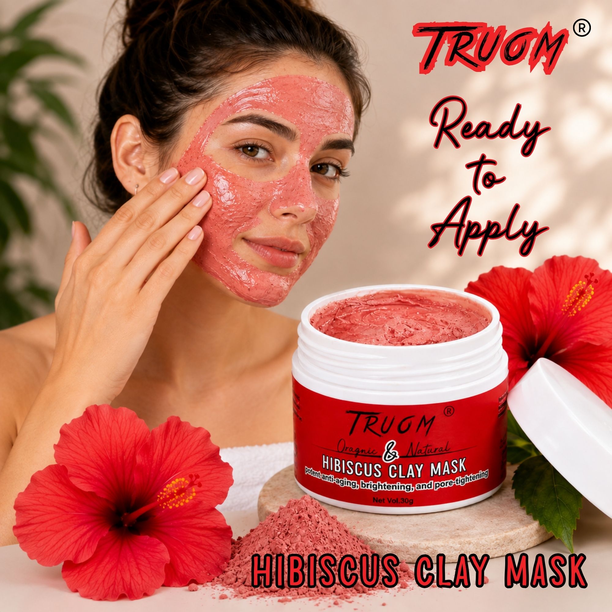 Hibiscus Clay Mask - Image 3