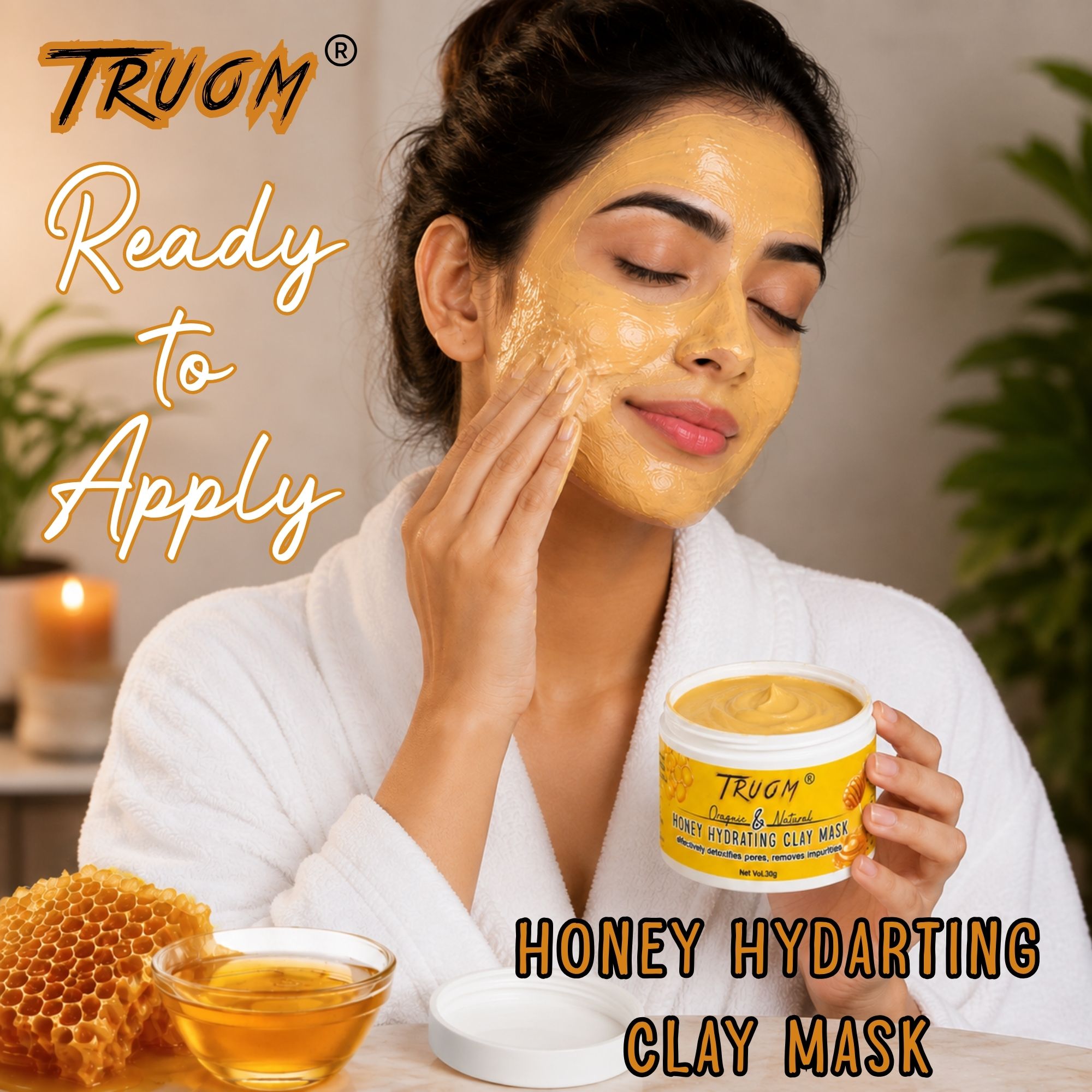Honey Hydarting Clay Mask - Image 3
