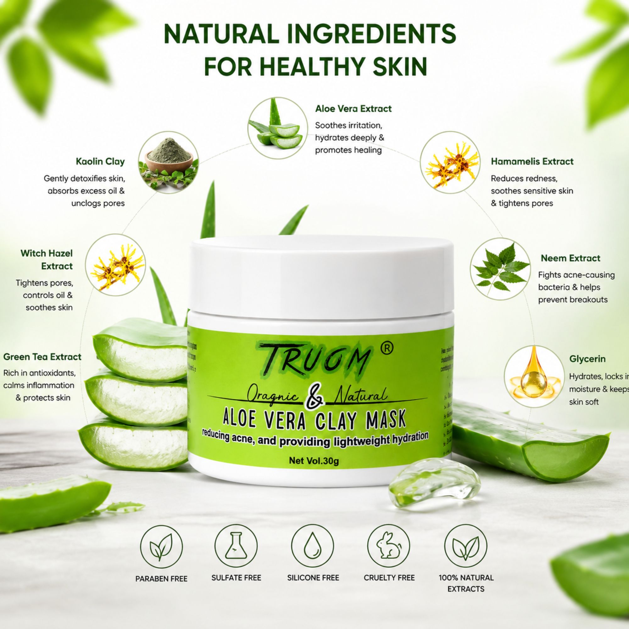Aloe Vera Clay Mask - Image 4