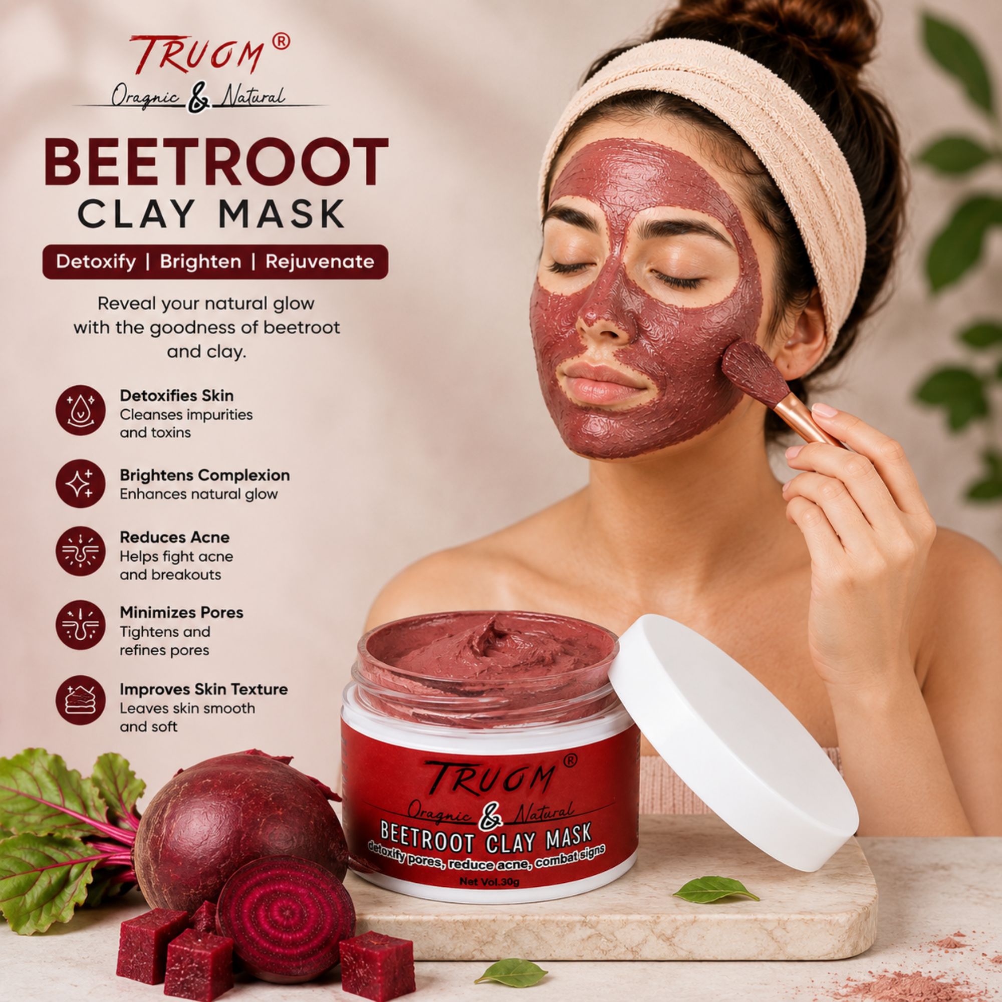 Beetroot Clay Mask - Image 4