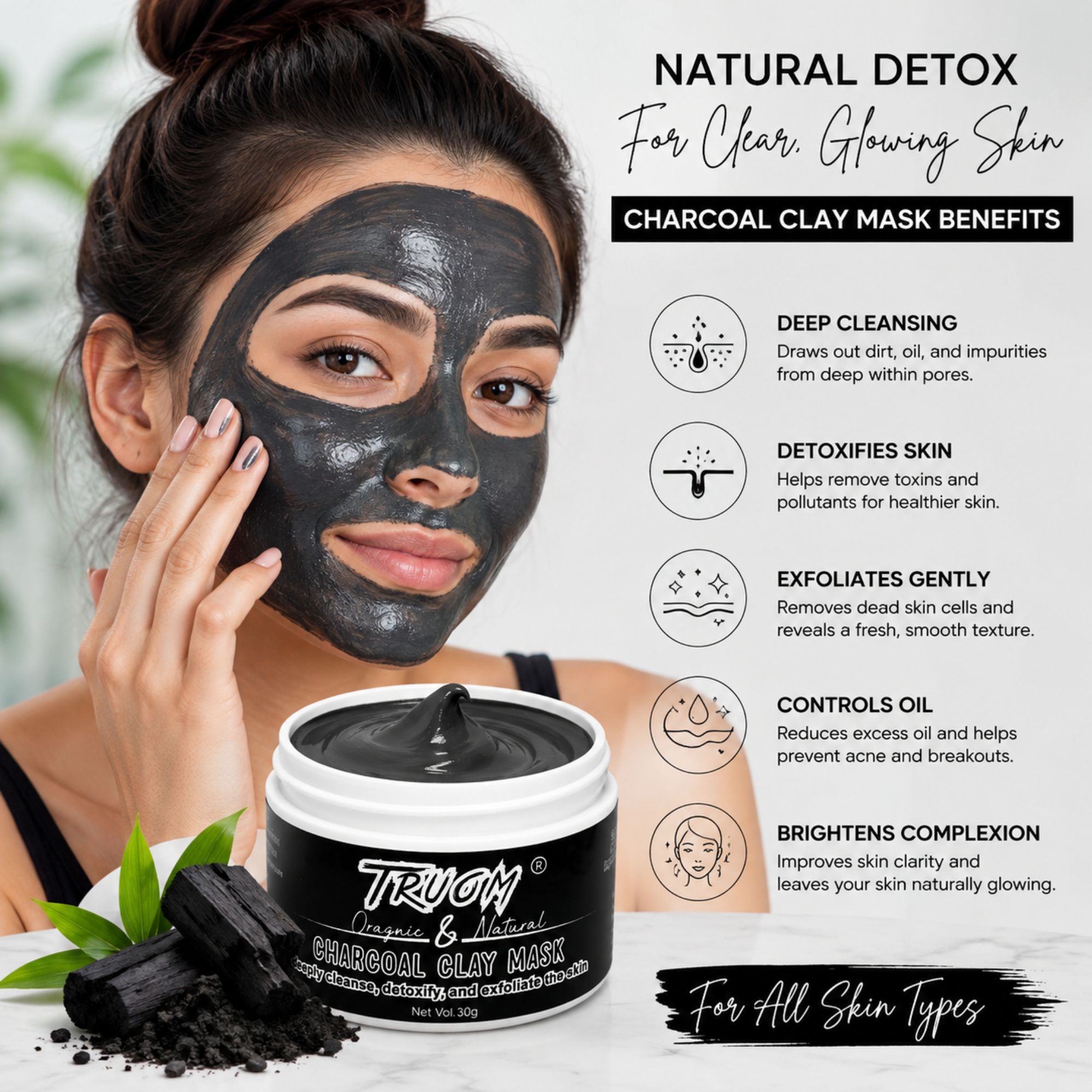 Charcoal Clay Mask - Image 4