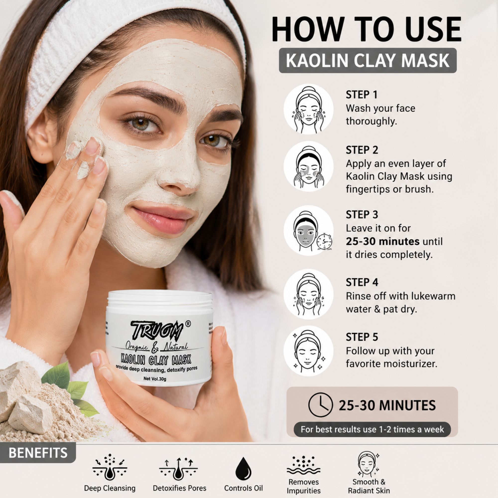 Kaolin Clay Mask - Image 4