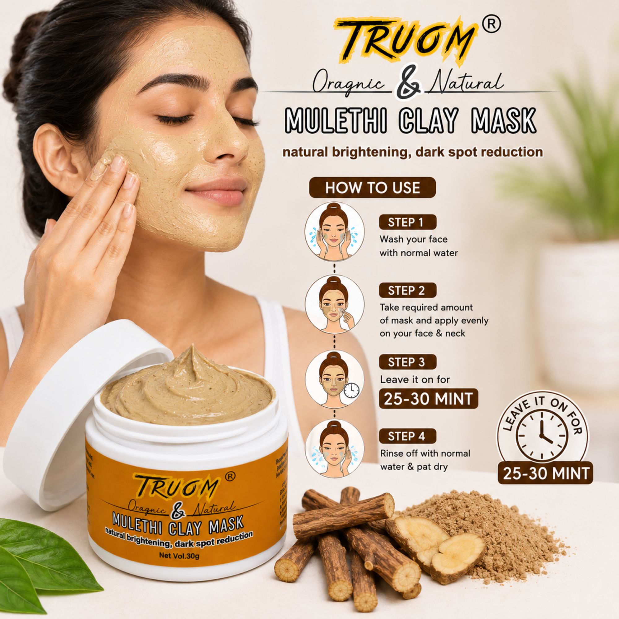 Mulethi Clay Mask - Image 4