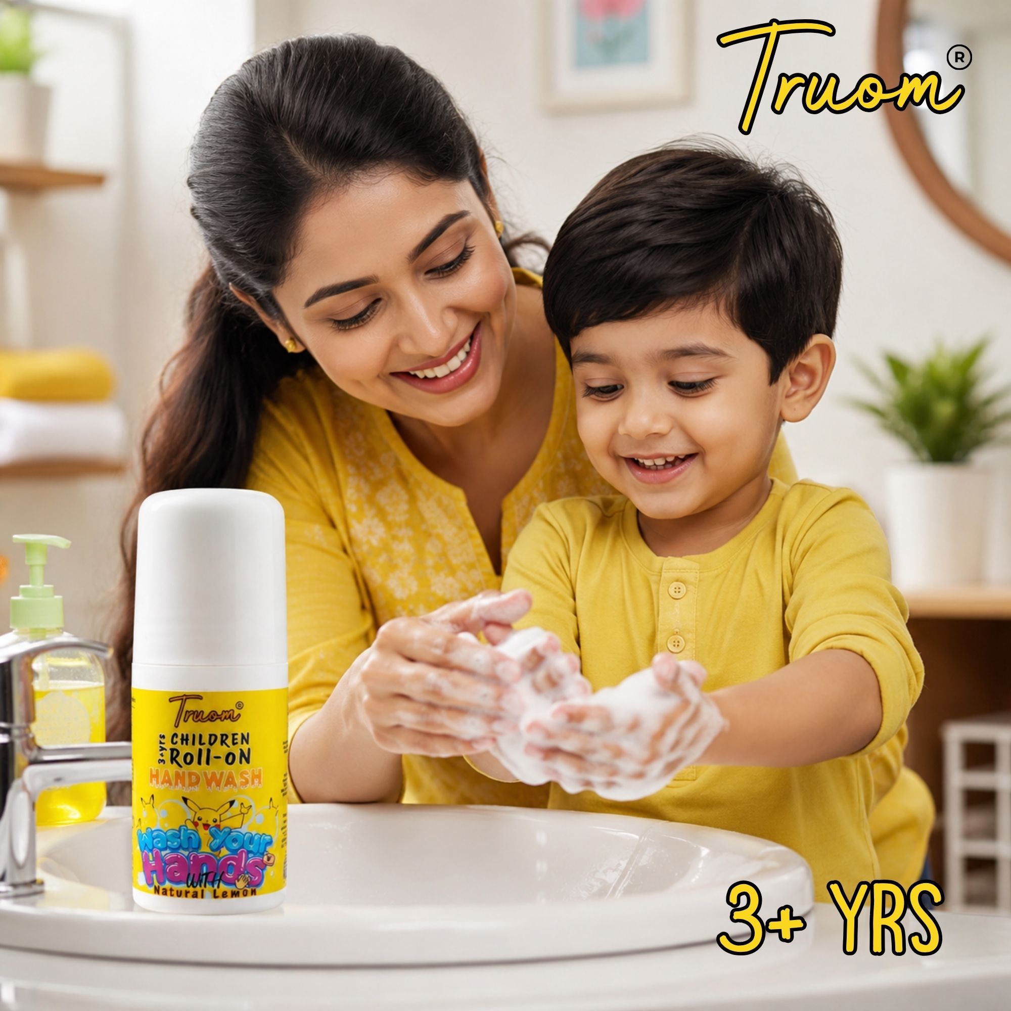 Children Roll-On Handwash Natural Lemon - Image 3