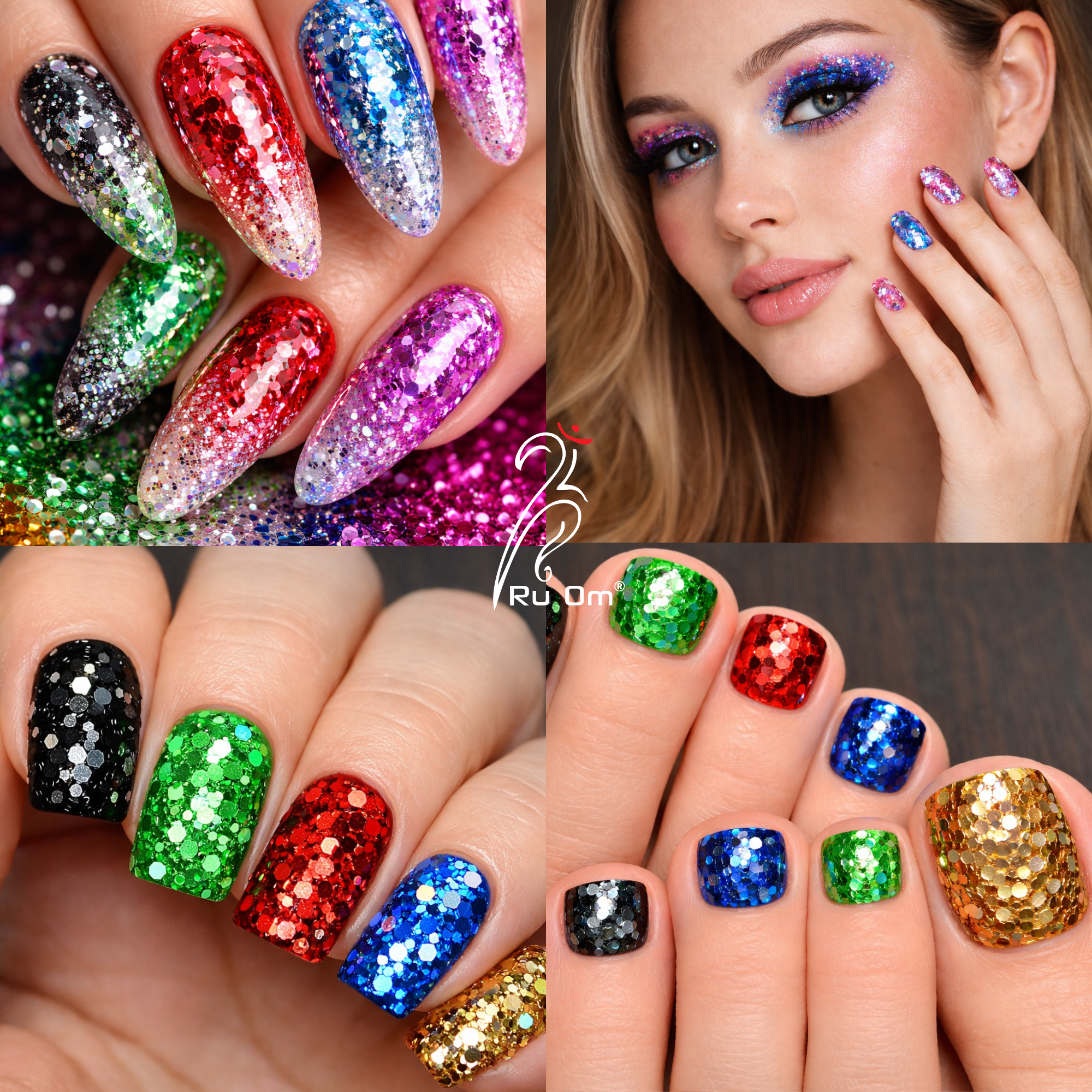 Loose Chunky Glitter 12 Set - Image 4