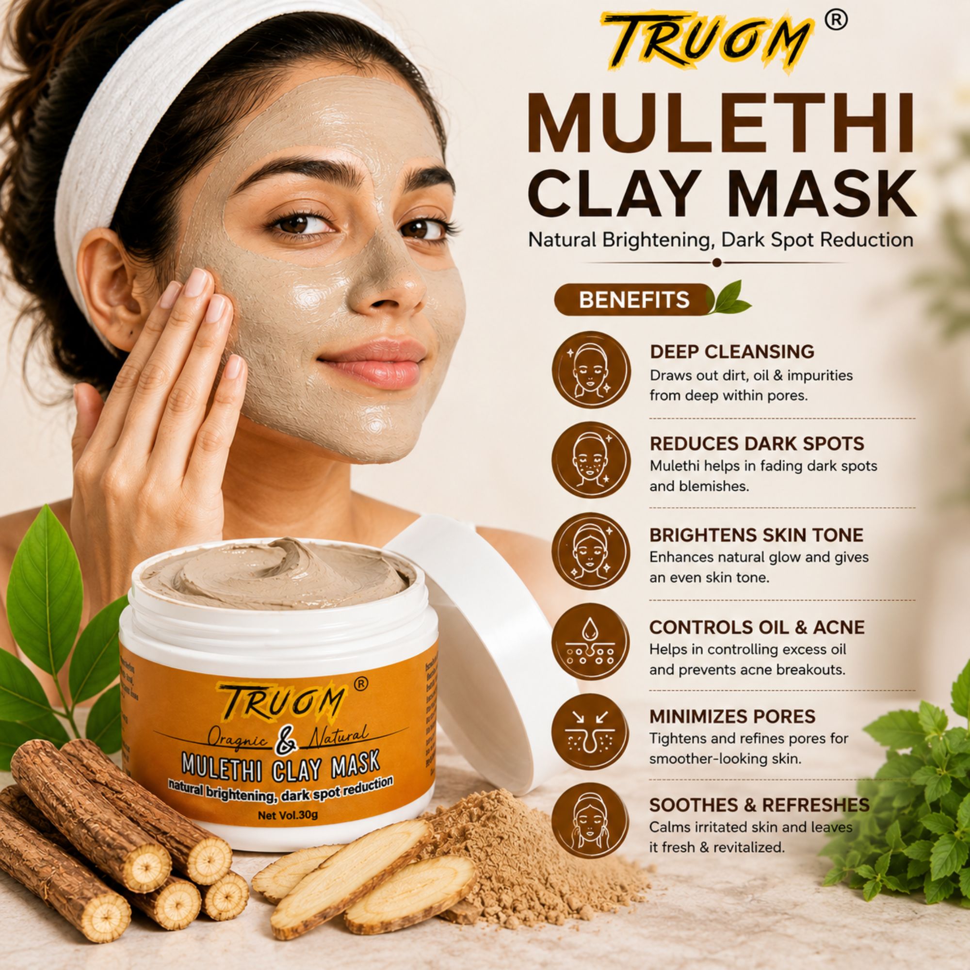 Mulethi Clay Mask - Image 5
