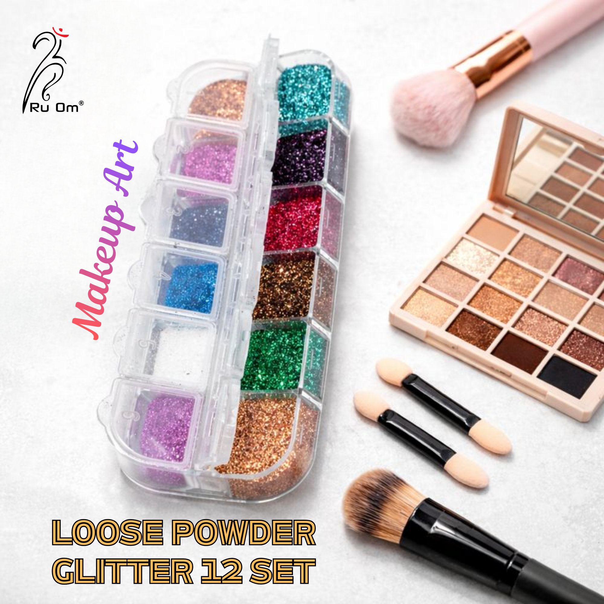 Loose Powder Glitter 12 set - Image 4