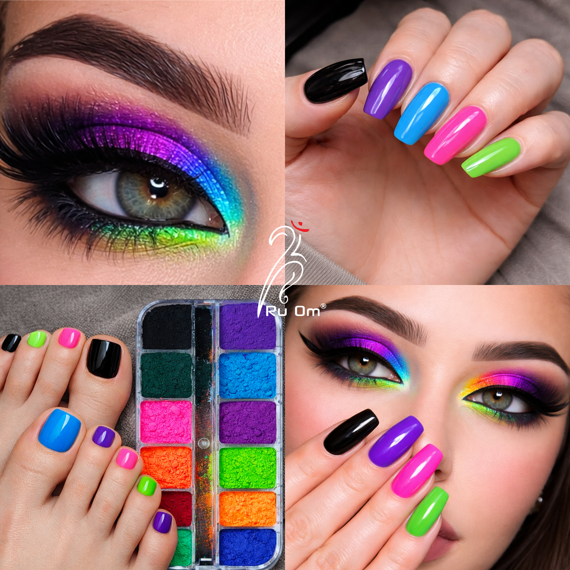 Loose Neon Pigment Powder 12 set - Image 5