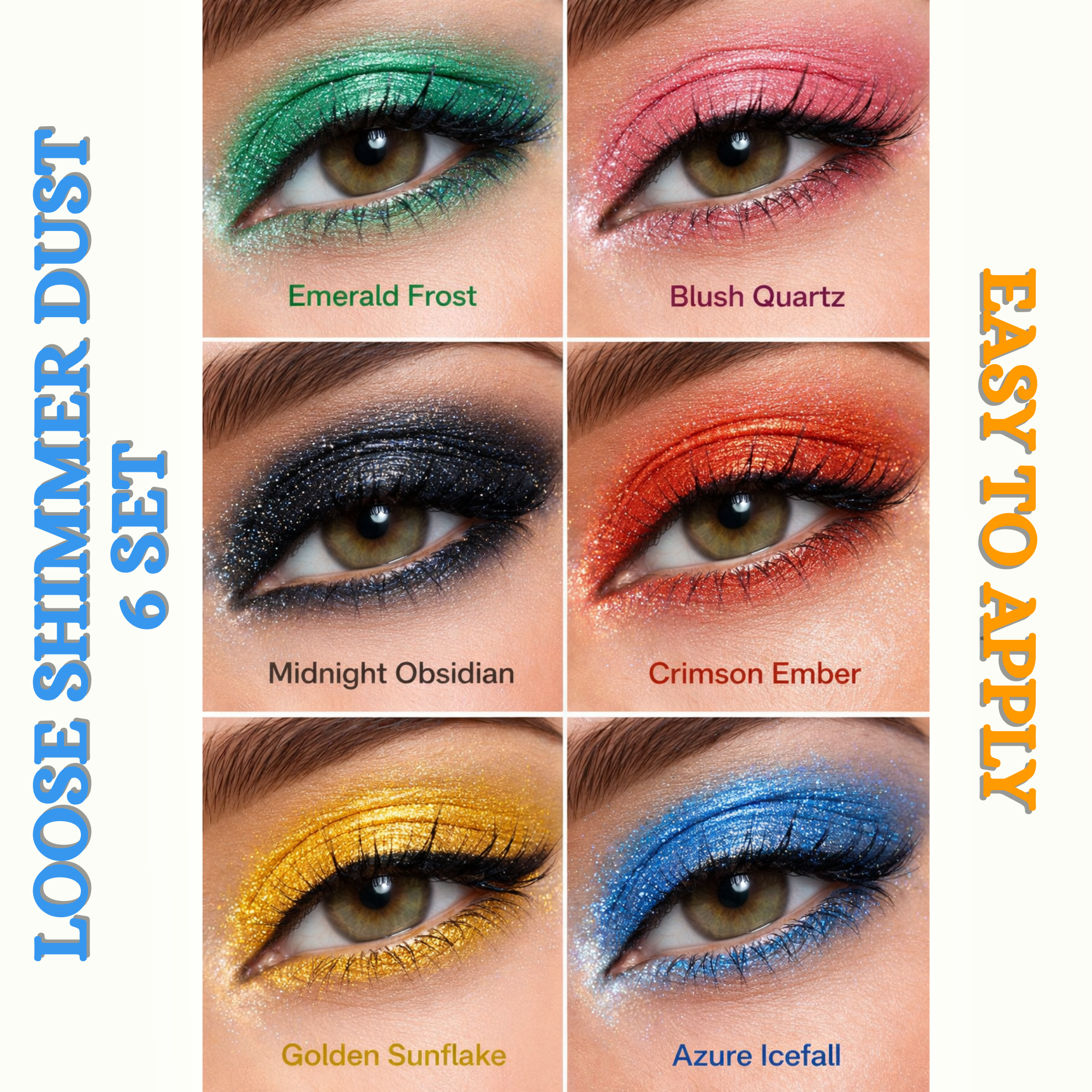 Loose Shimmer Dust 6 Set - Image 6