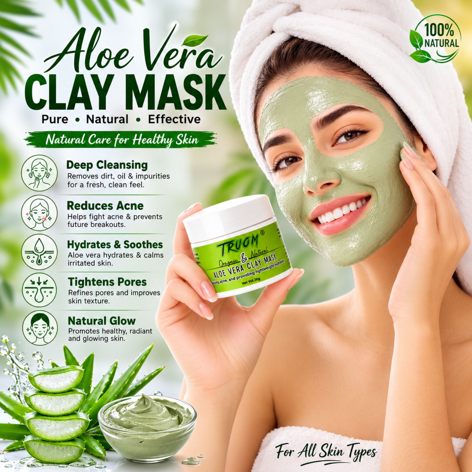 Aloe Vera Clay Mask - Image 6