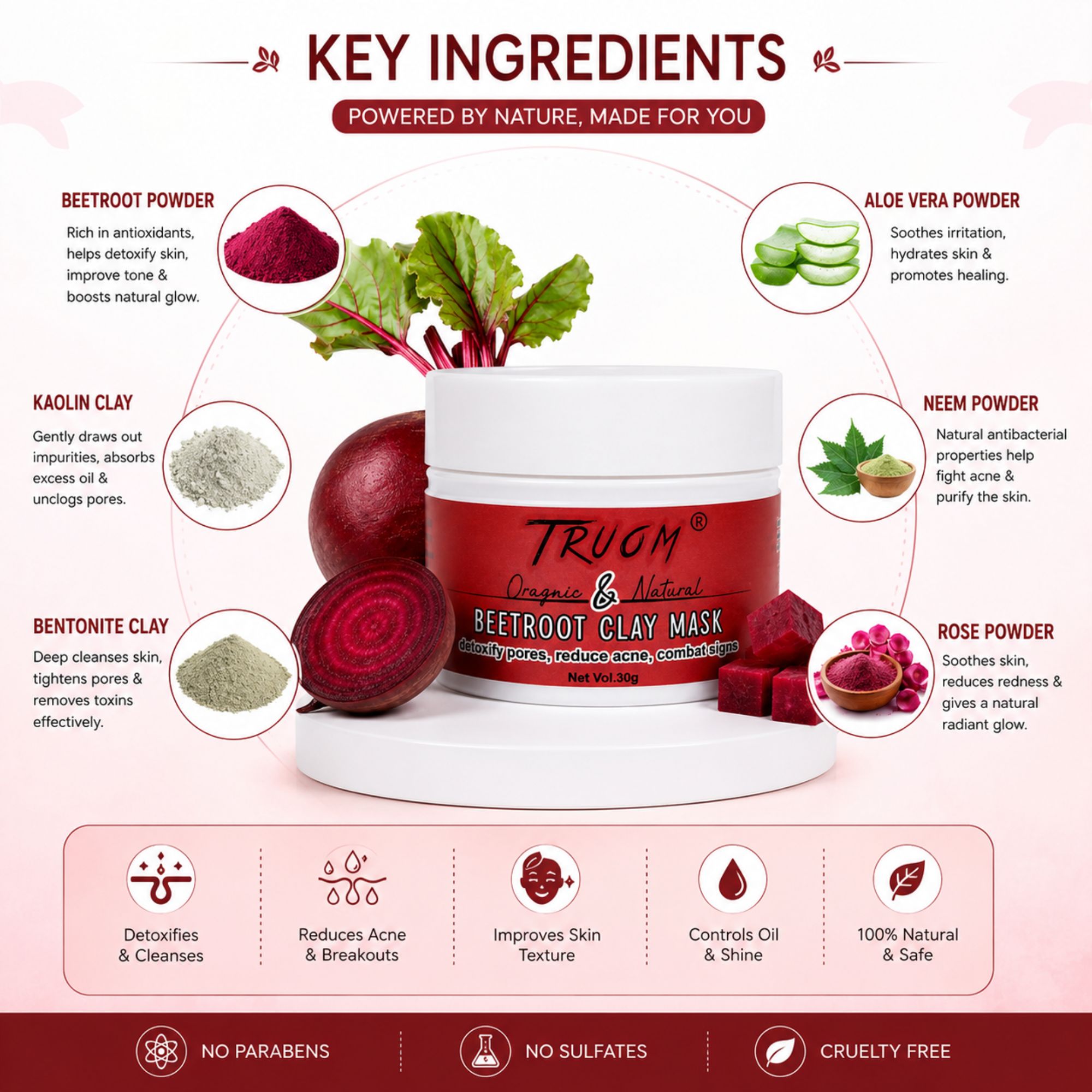 Beetroot Clay Mask - Image 6