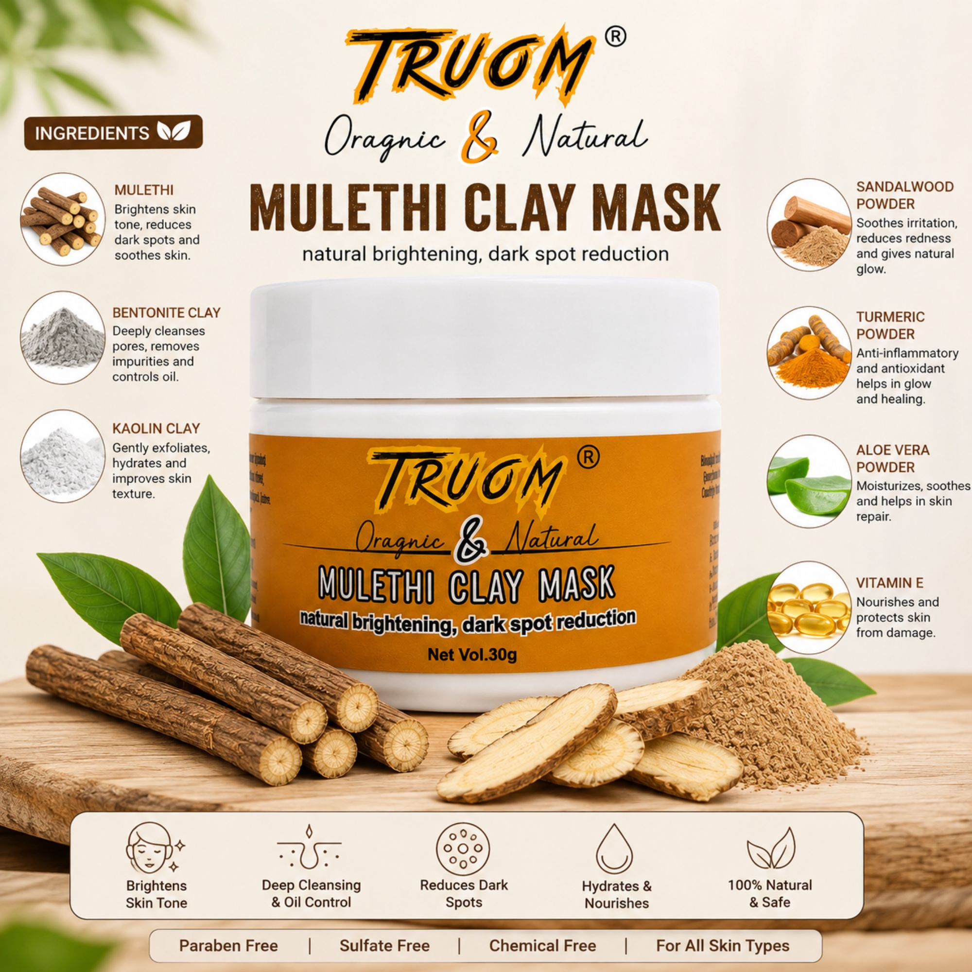Mulethi Clay Mask - Image 6