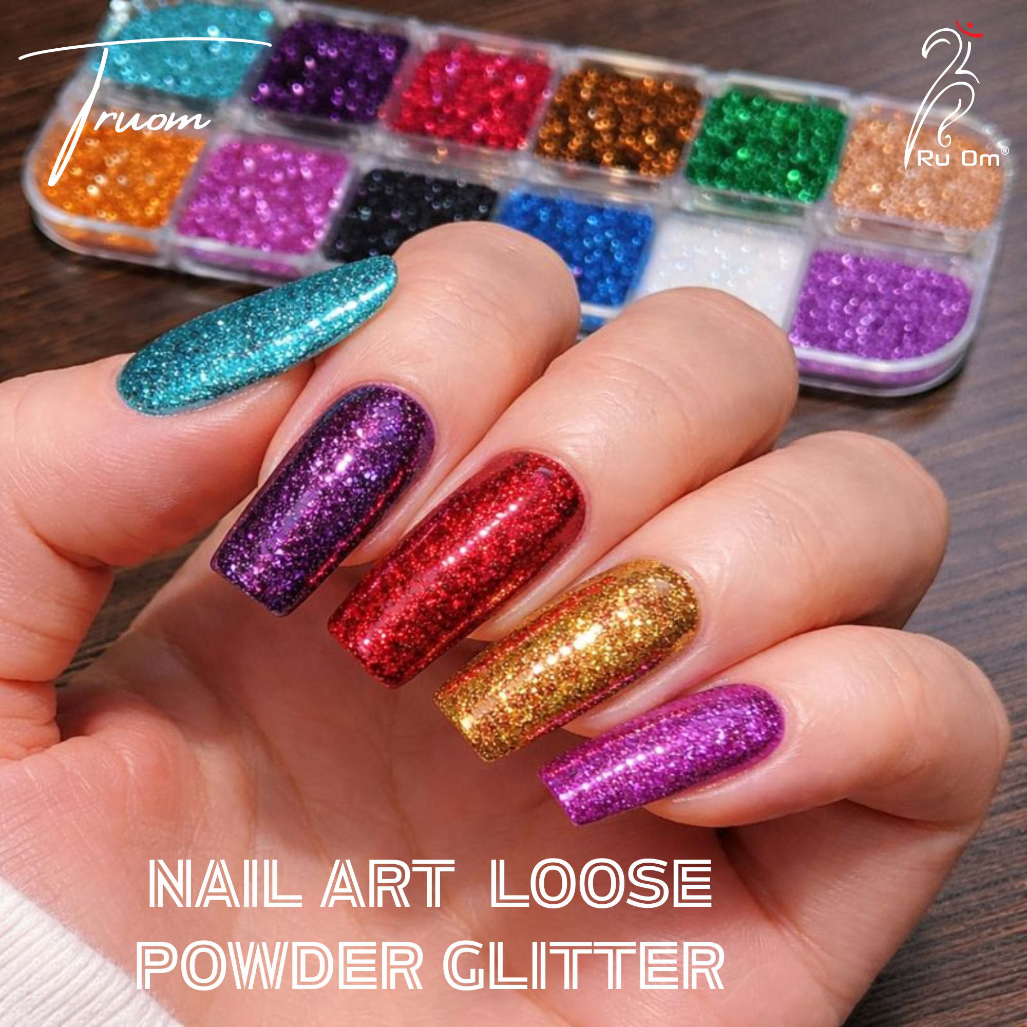 Loose Powder Glitter 12 set - Image 5