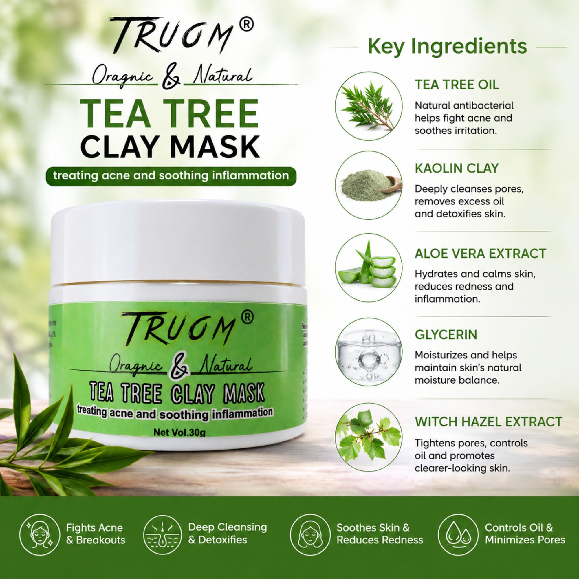 Tea Tree Clay Mask - Image 6